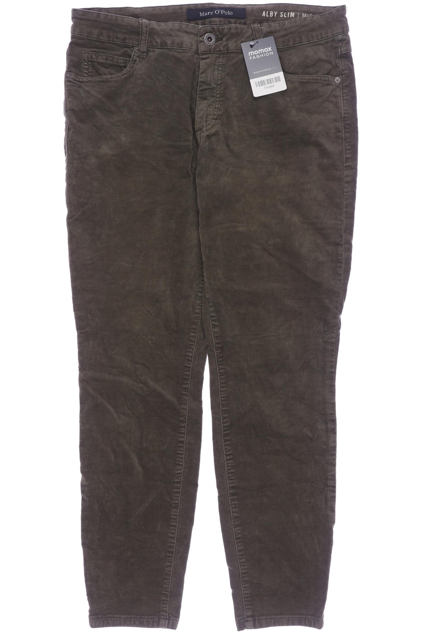 

Marc O Polo Damen Stoffhose, grün, Gr. 31