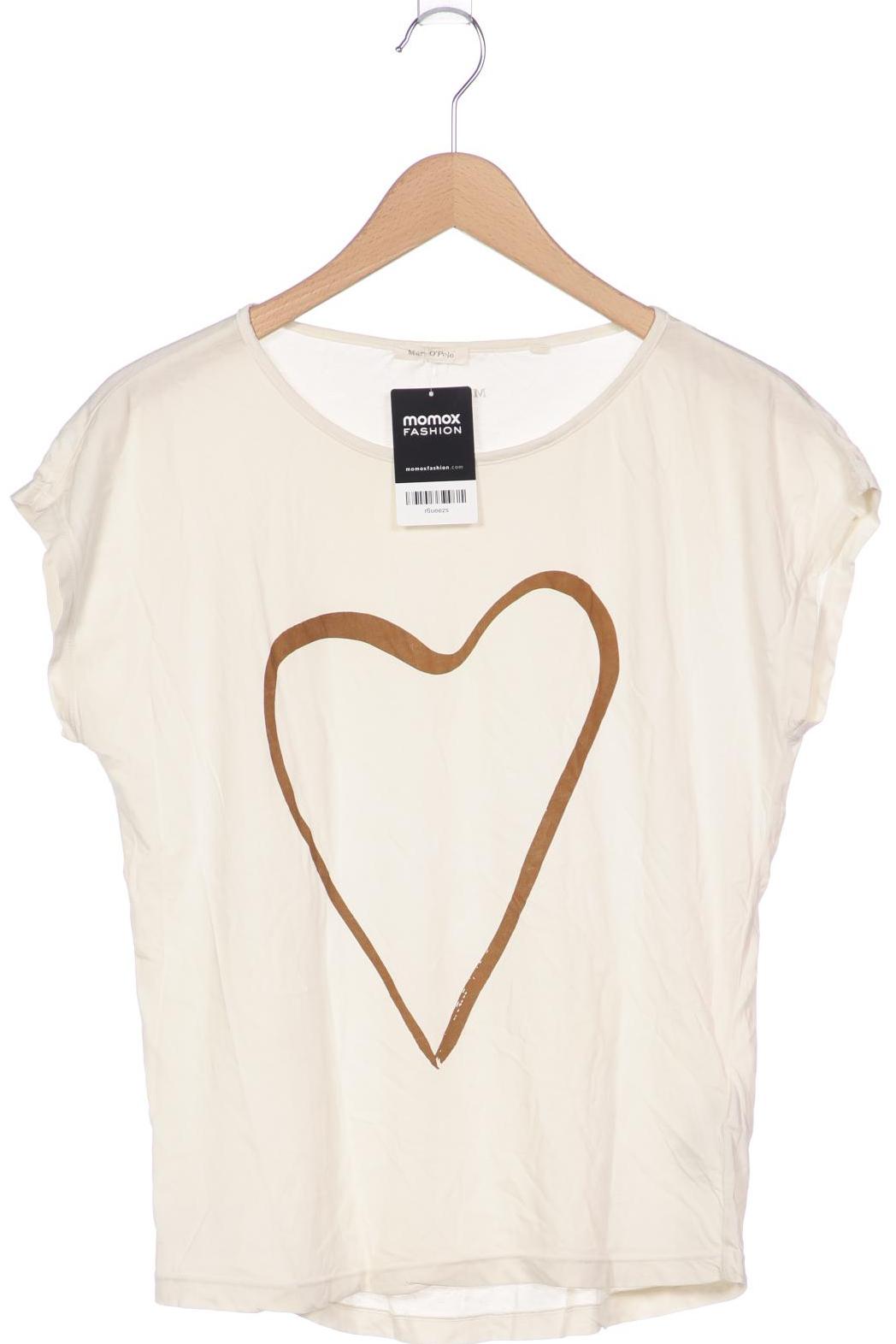 

Marc O Polo Damen T-Shirt, cremeweiß, Gr. 36