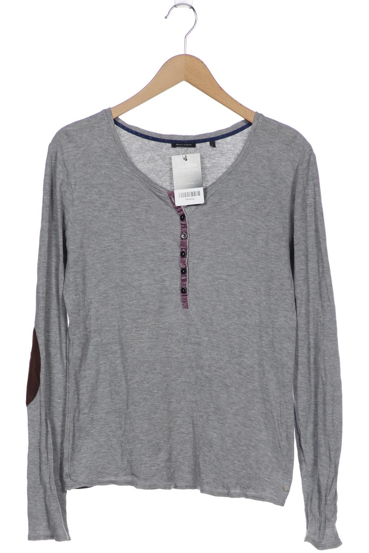 

Marc O Polo Damen Langarmshirt, grau