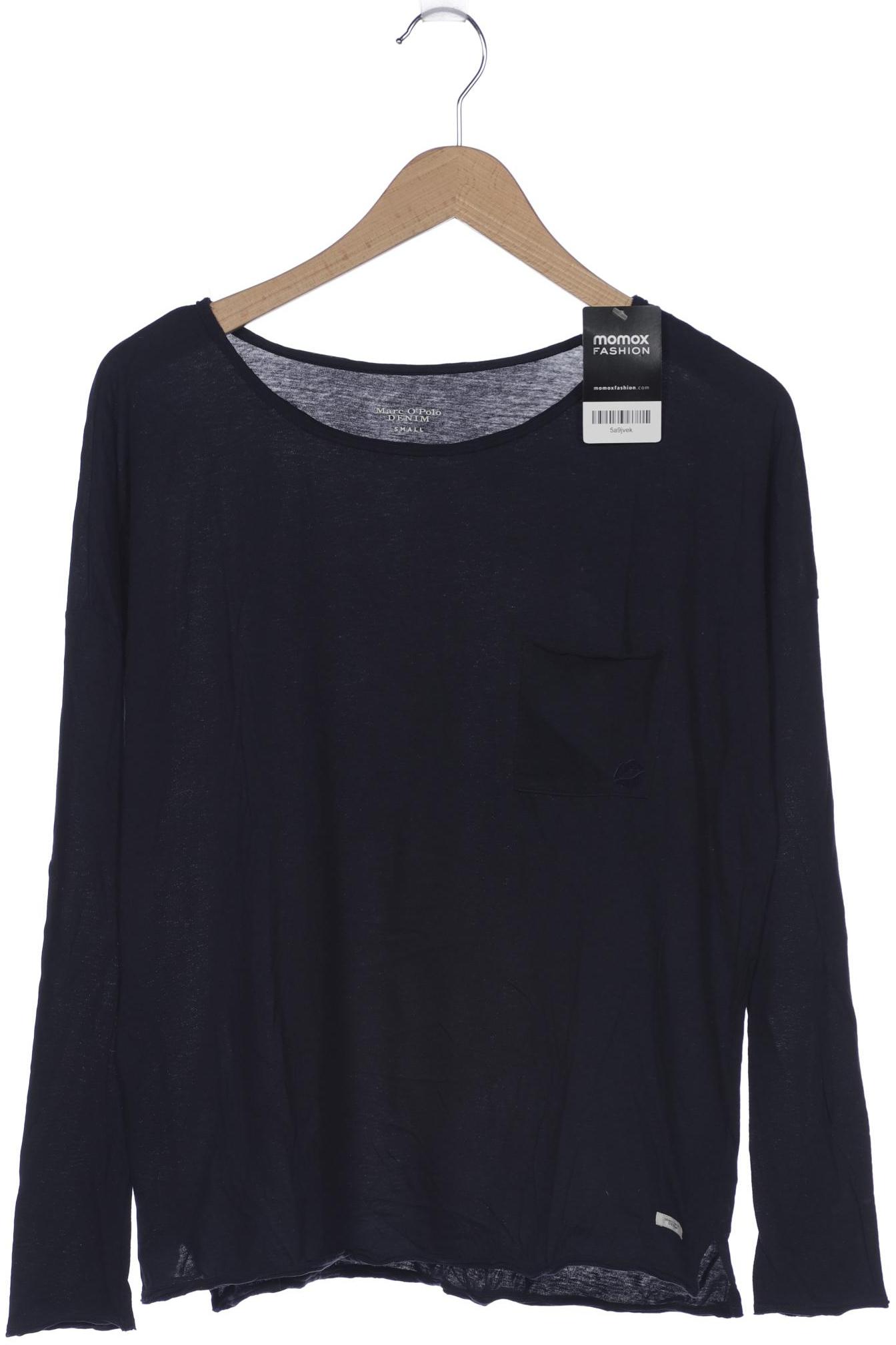 

Marc O Polo Damen Langarmshirt, marineblau