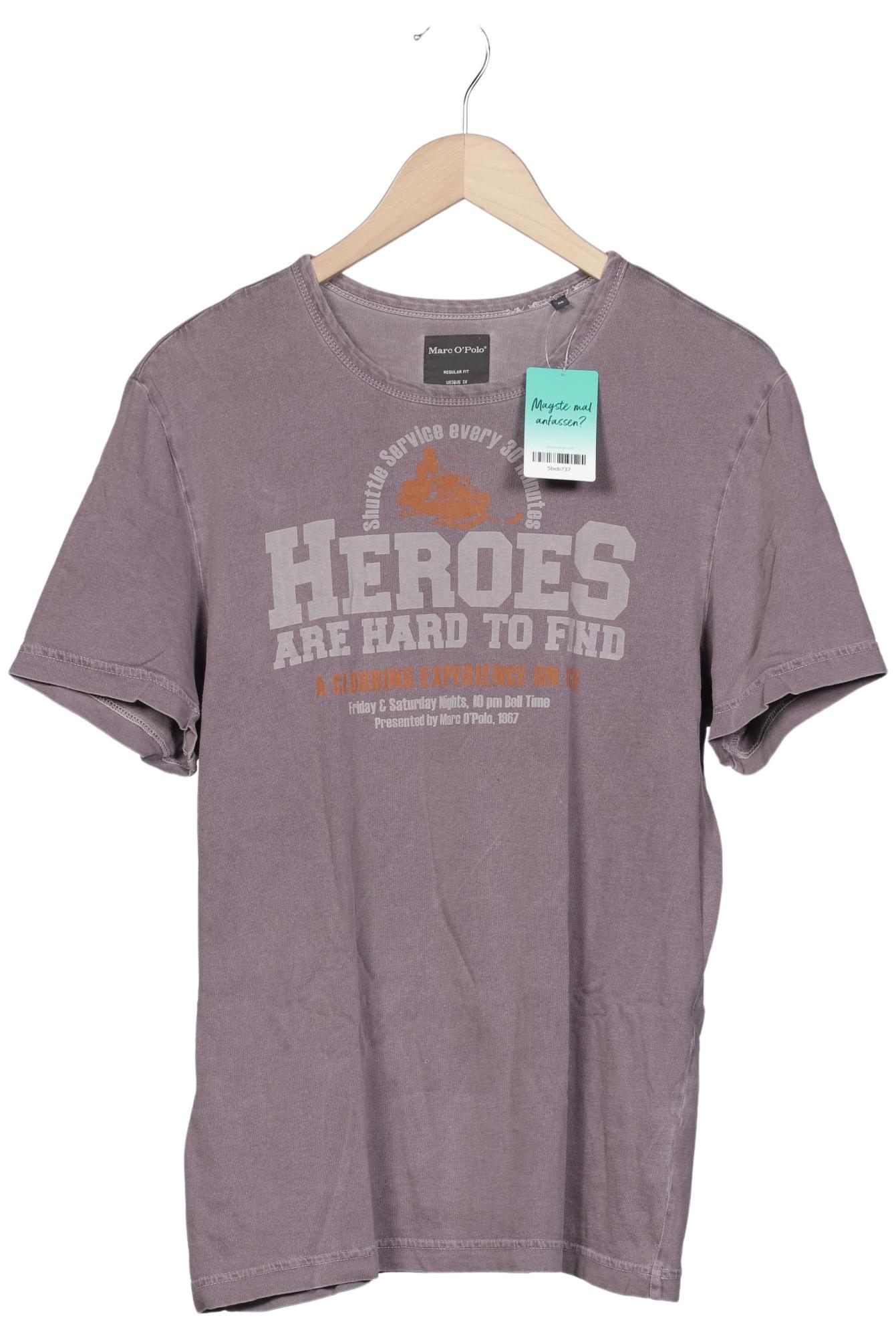 

Marc O Polo Herren T-Shirt, flieder, Gr. 48