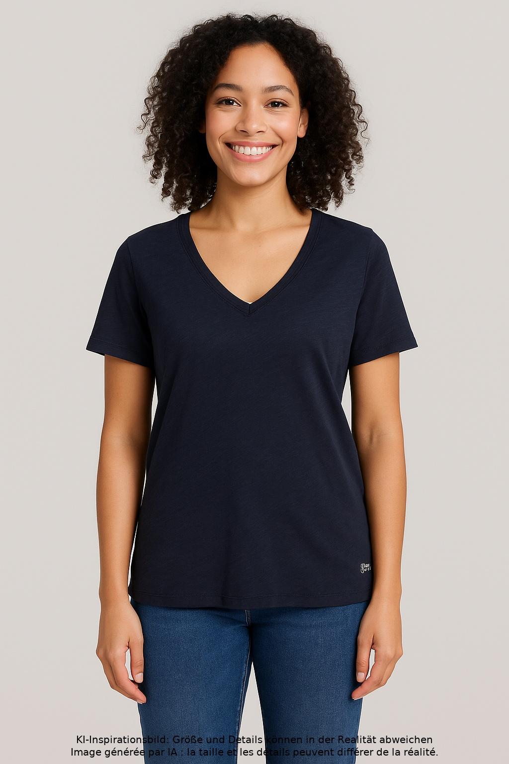 

Marc O Polo Damen T-Shirt, marineblau, Gr. 36