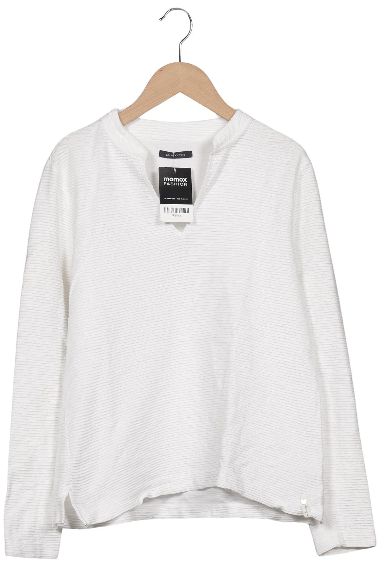 

Marc O Polo Damen Langarmshirt, weiß, Gr. 38