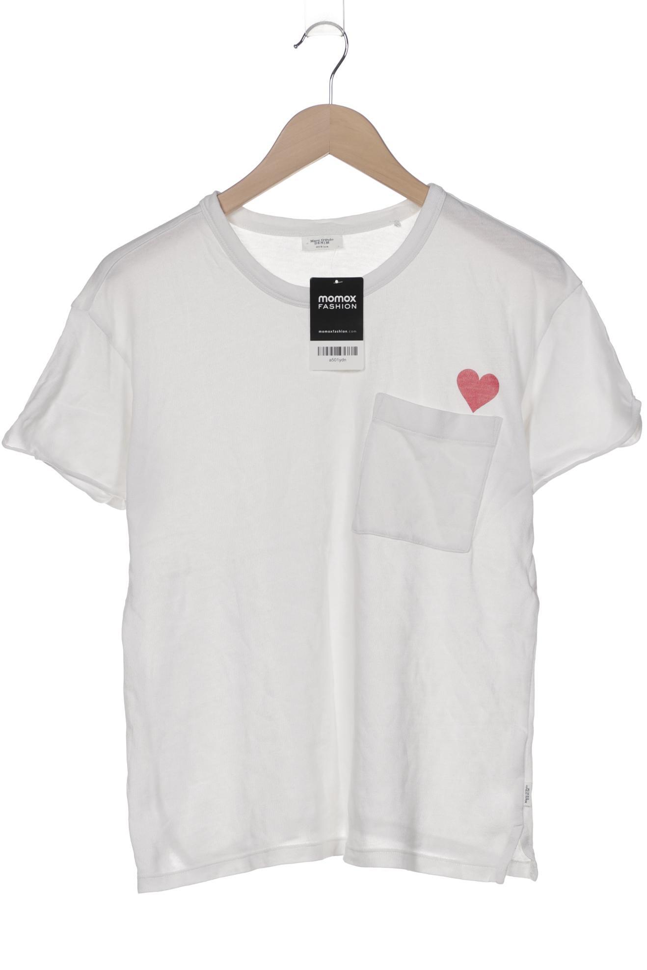 

Marc O Polo Damen T-Shirt, weiß, Gr. 38