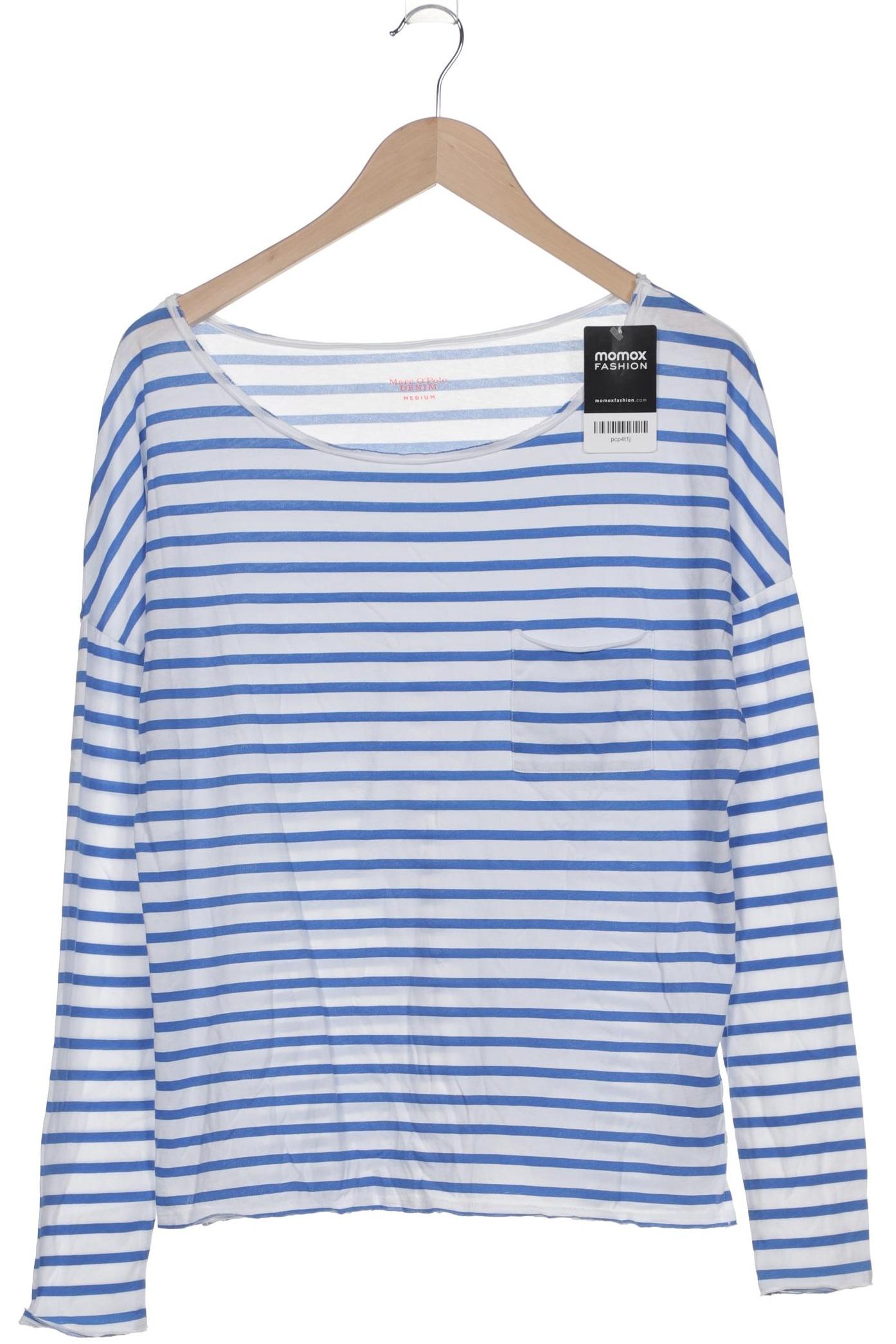

Marc O Polo Damen Langarmshirt, weiß, Gr. 38