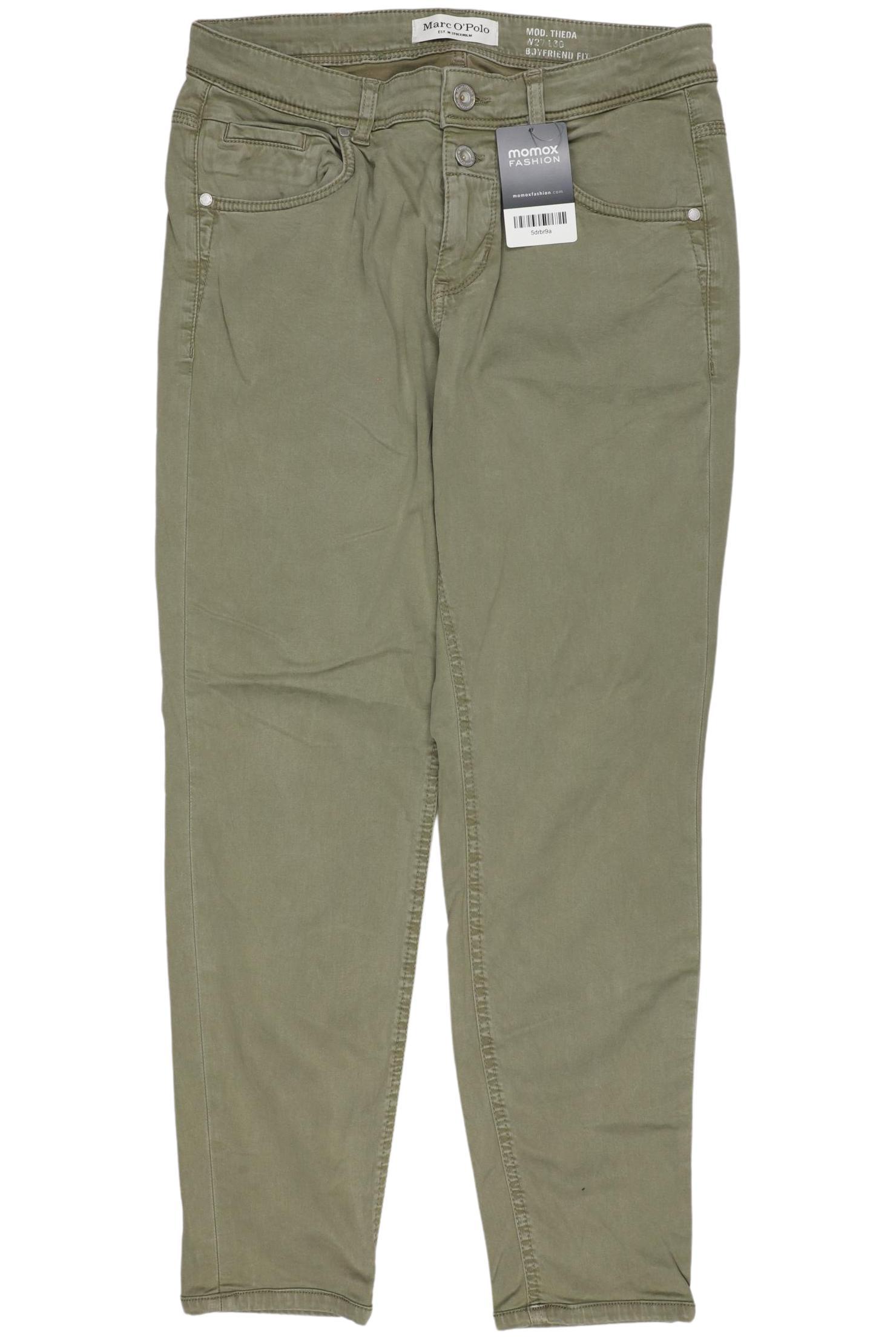 

Marc O Polo Damen Stoffhose, grün, Gr. 27