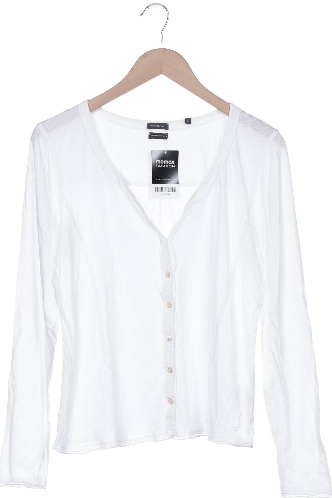

Marc O Polo Damen Langarmshirt, weiß, Gr. 42
