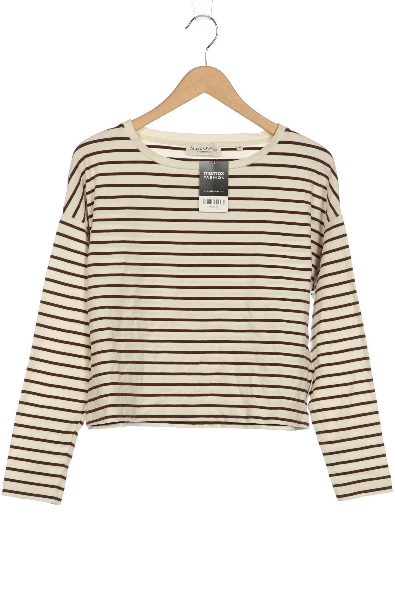

Marc O Polo Damen Langarmshirt, weiß, Gr. 38