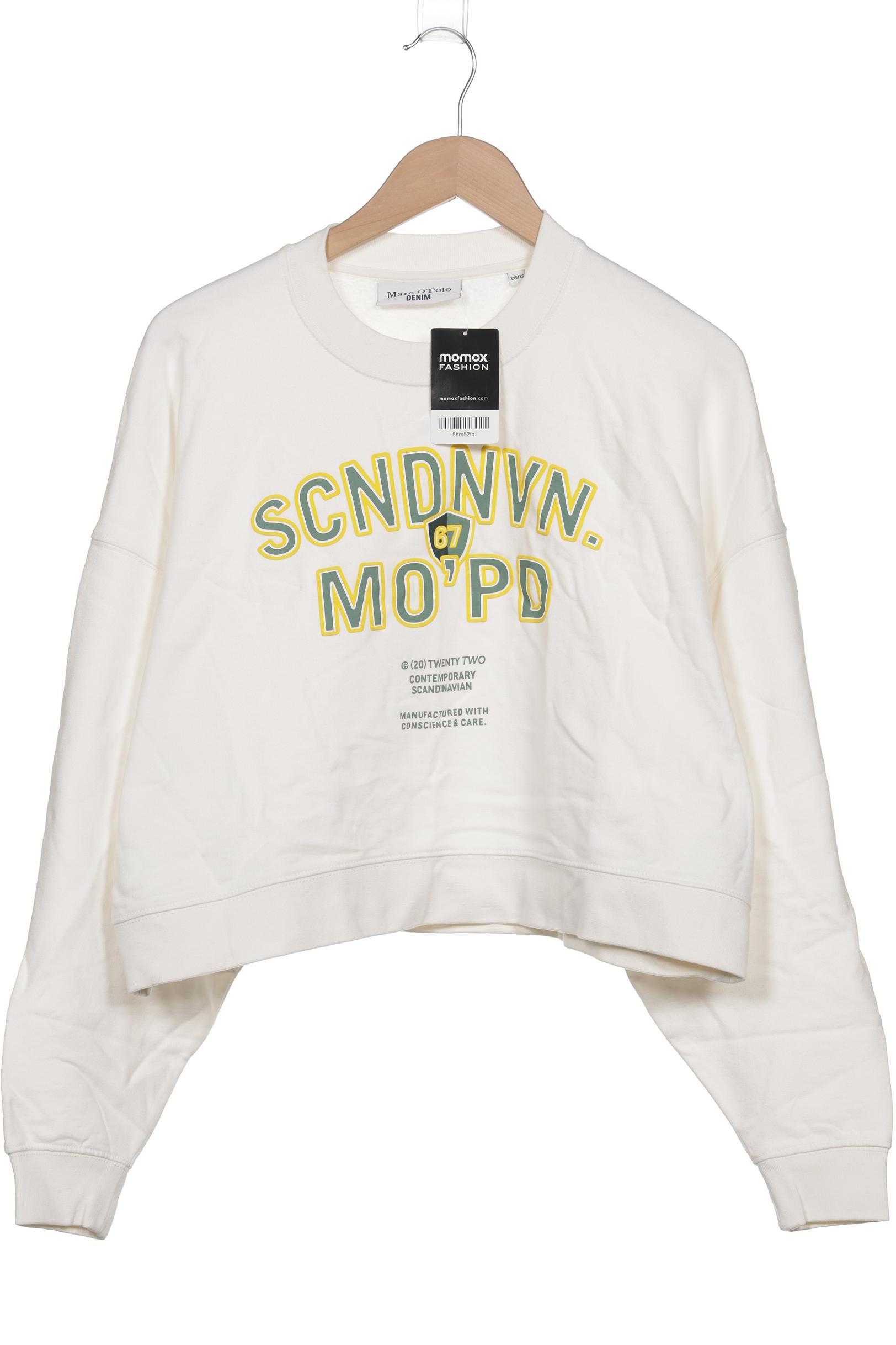 

Marc O Polo Damen Sweatshirt, weiß, Gr. 32