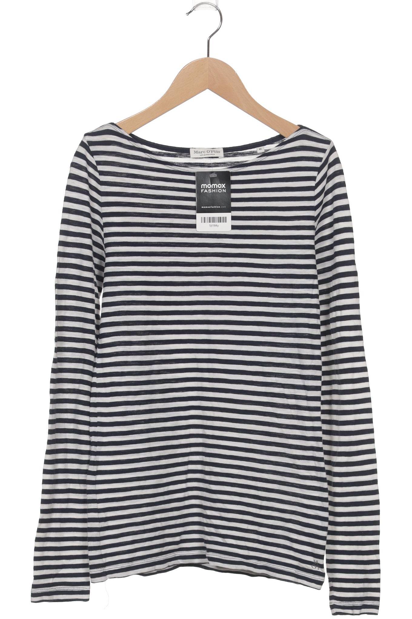 

Marc O Polo Damen Langarmshirt, marineblau, Gr. 34