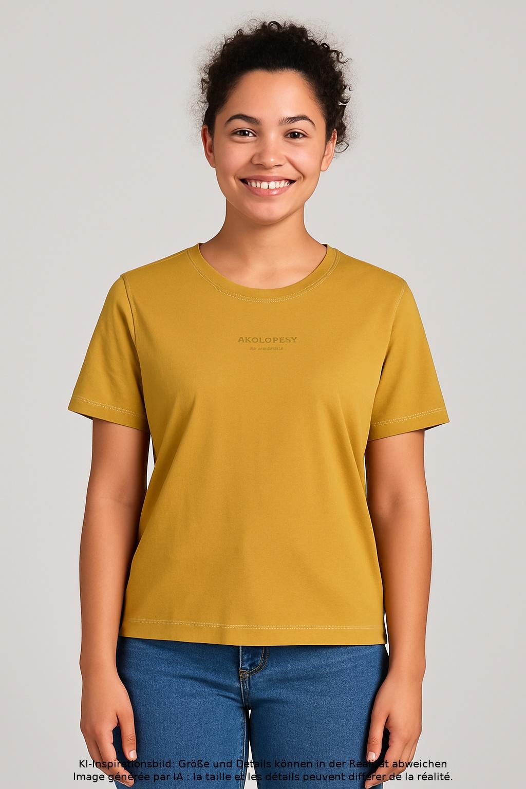 

Marc O Polo Damen T-Shirt, gelb, Gr. 34