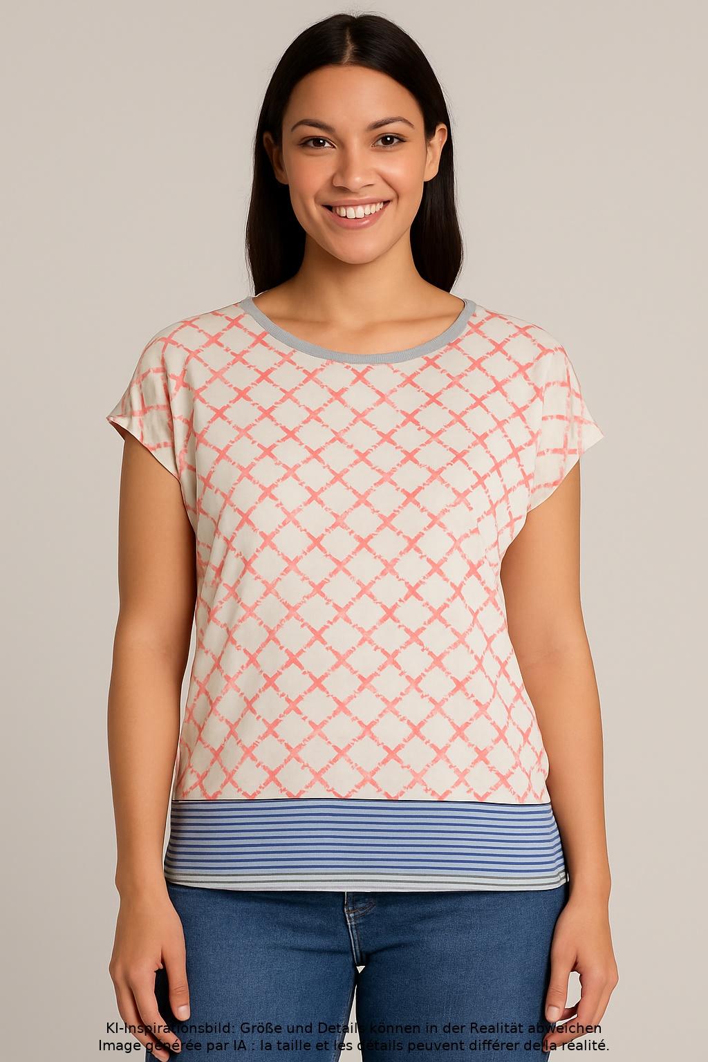 

Marc O Polo Damen T-Shirt, grau, Gr. 42