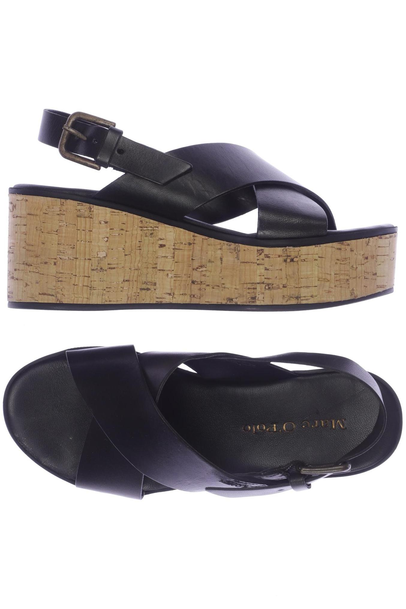 

Marc O Polo Damen Sandale, schwarz, Gr. 36