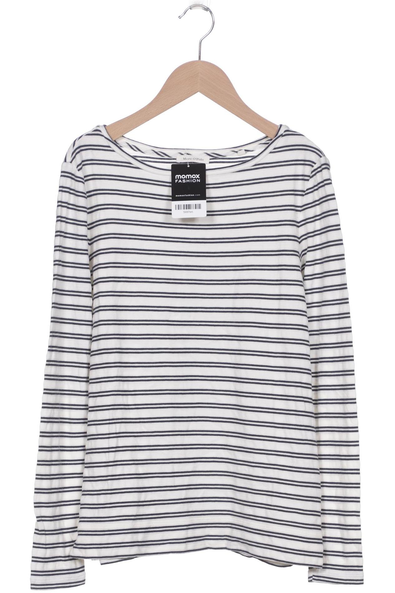 

Marc O Polo Damen Langarmshirt, weiß, Gr. 36