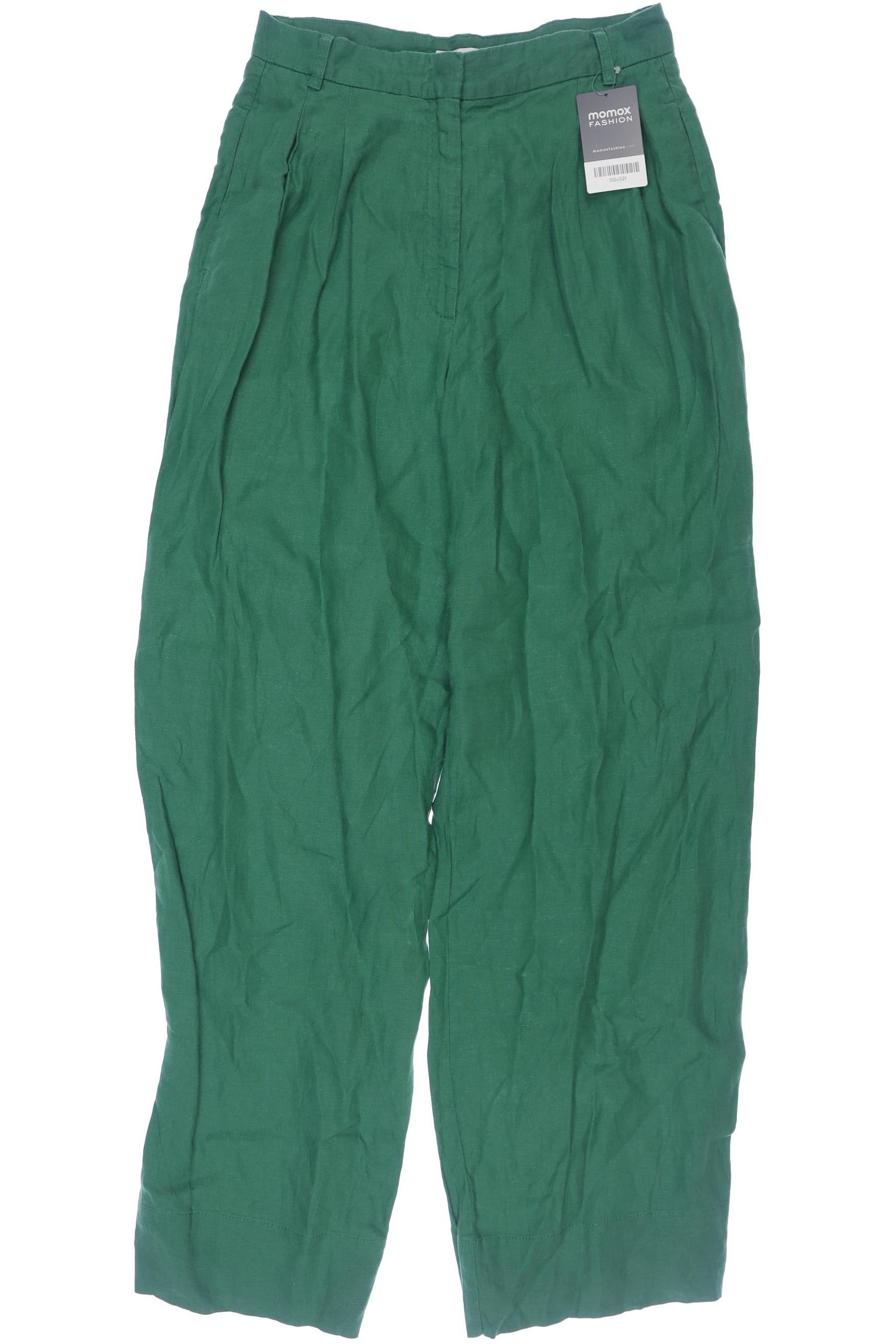 

Marc O Polo Damen Stoffhose, grün, Gr. 34