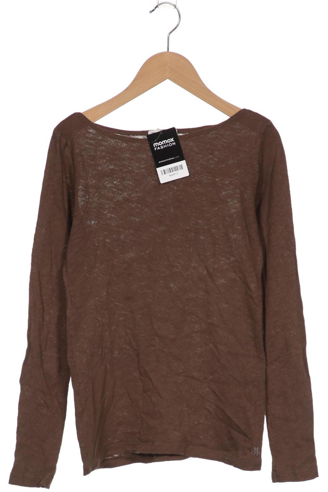 

Marc O Polo Damen Langarmshirt, braun, Gr. 34
