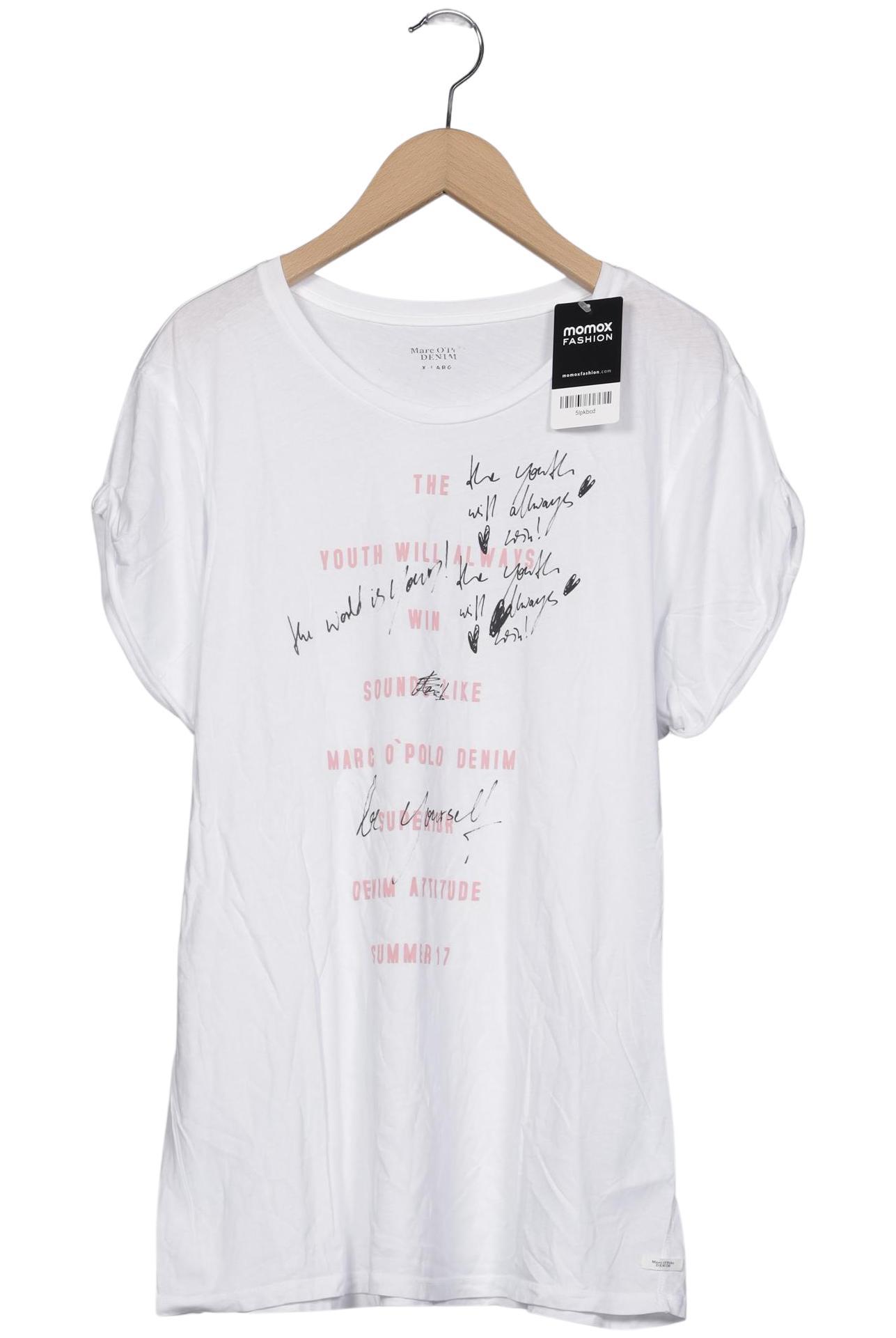 

Marc O Polo Damen T-Shirt, weiß, Gr. 44