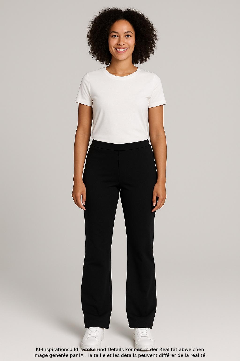 

Marc O Polo Damen Stoffhose, schwarz, Gr. 42