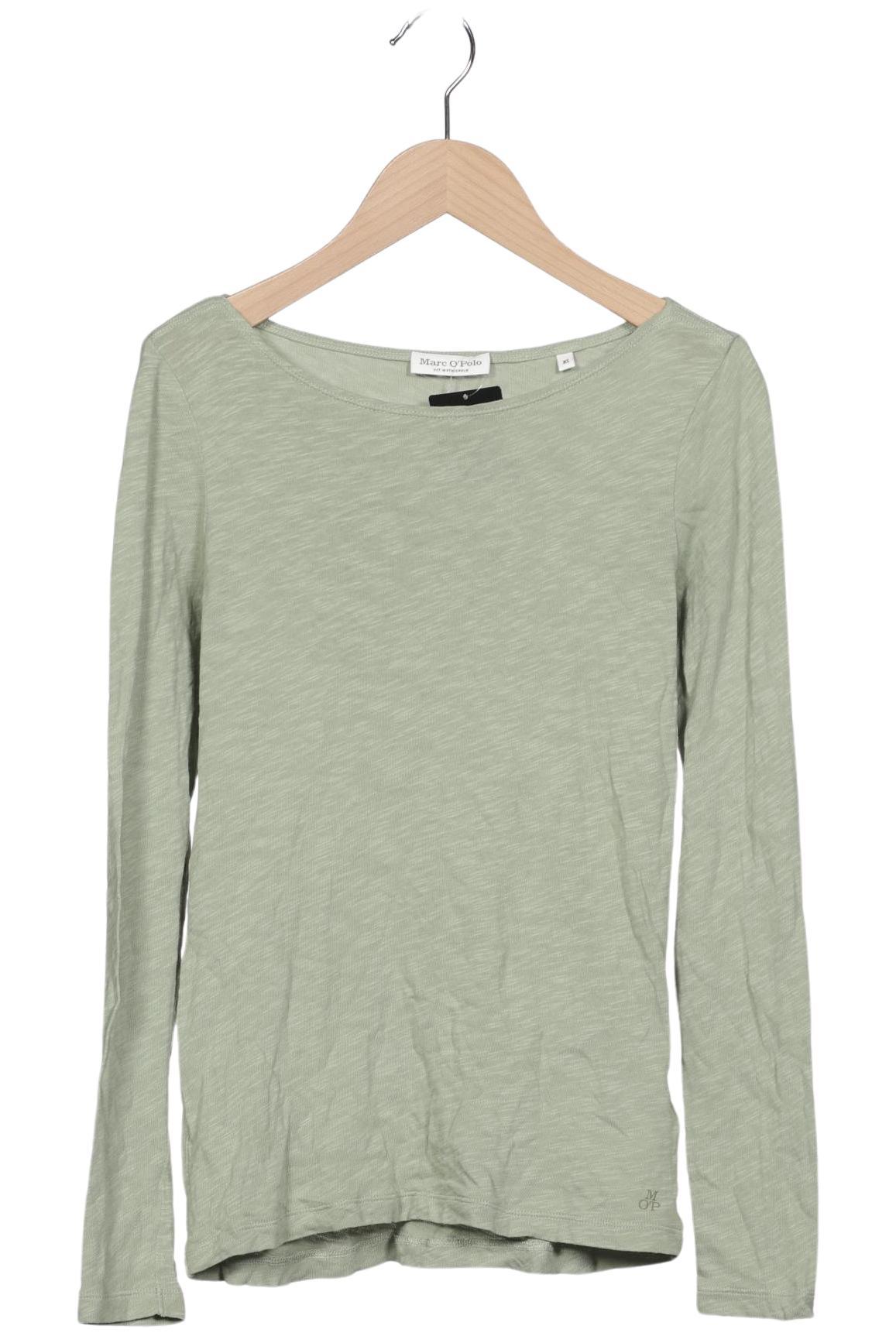 

Marc O Polo Damen Langarmshirt, hellgrün, Gr. 34