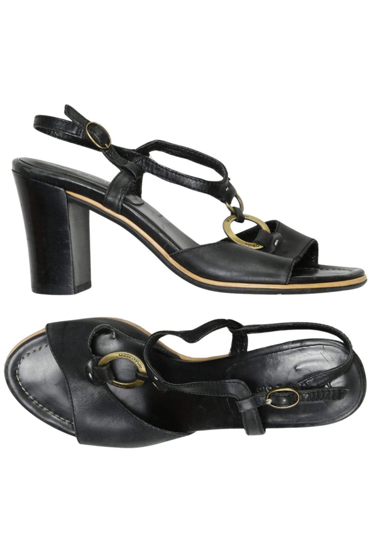 

Marc O Polo Damen Sandale, schwarz, Gr. 38