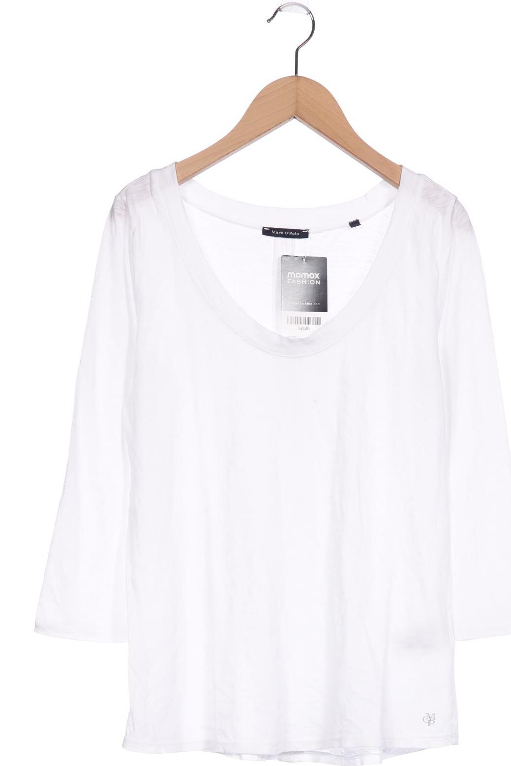 

Marc O Polo Damen Langarmshirt, weiß, Gr. 34