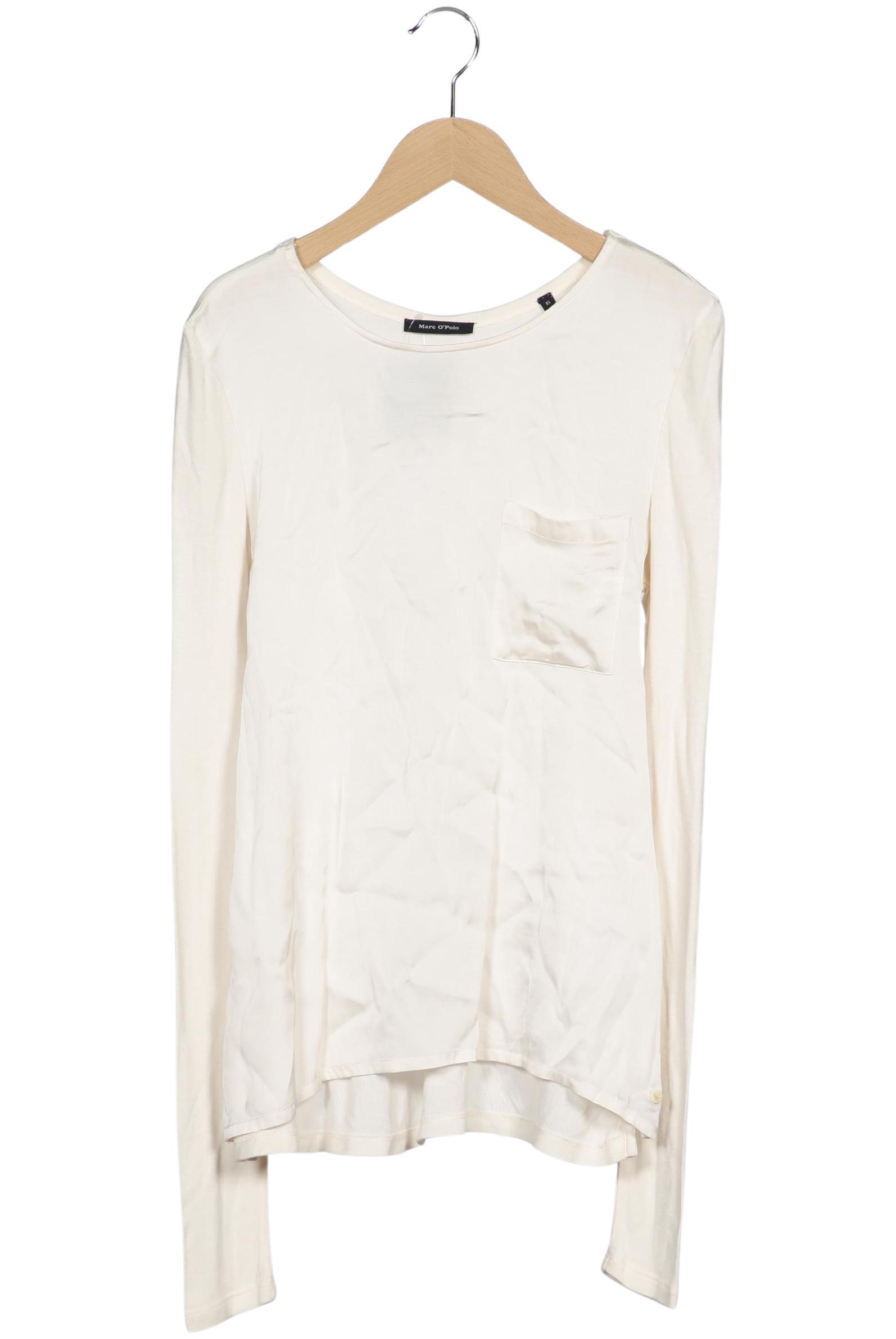

Marc O Polo Damen Langarmshirt, cremeweiß, Gr. 34