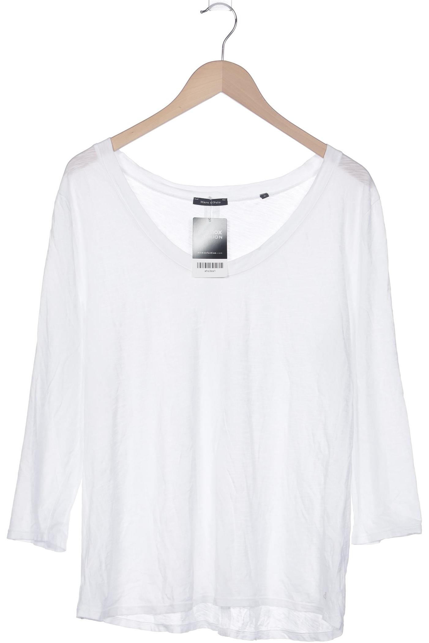 

Marc O Polo Damen Langarmshirt, weiß, Gr. 44