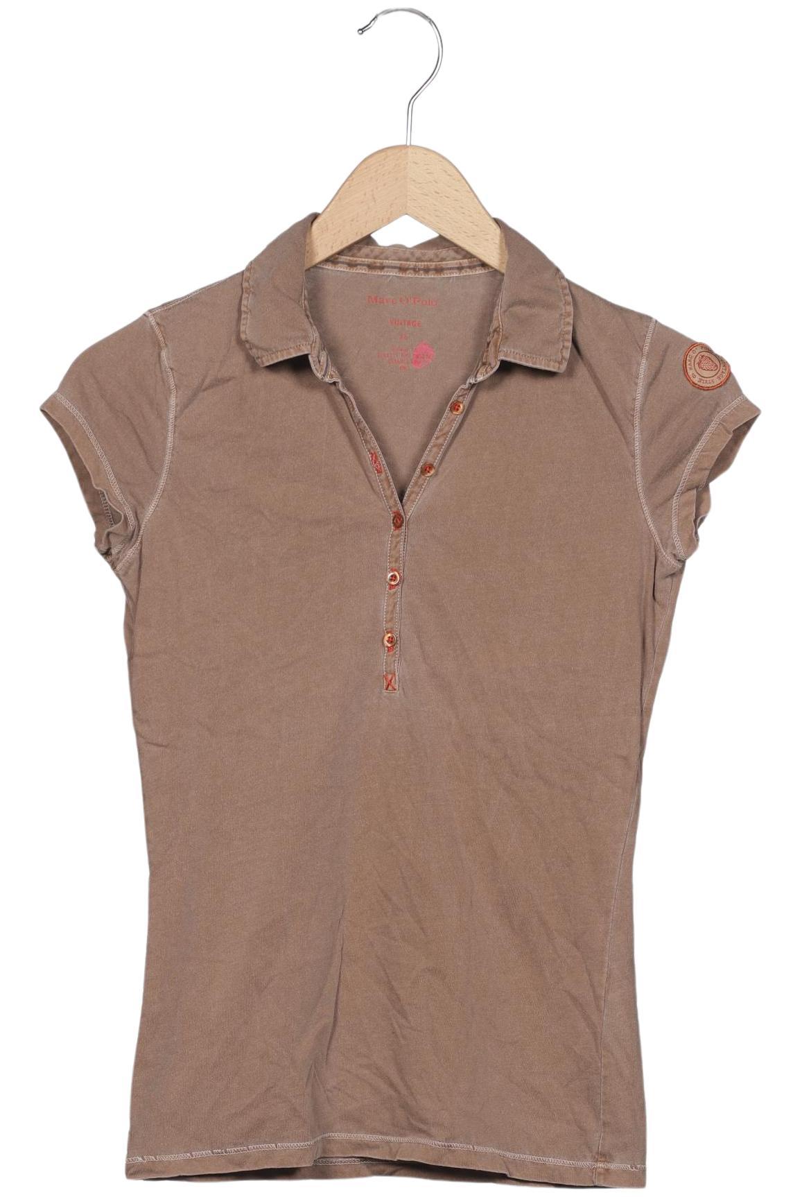 

Marc O Polo Damen Poloshirt, braun, Gr. 34