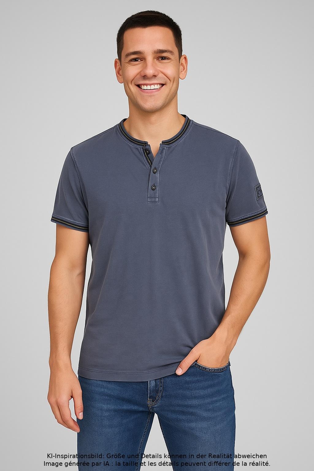 

Marc O Polo Herren T-Shirt, blau, Gr. 46