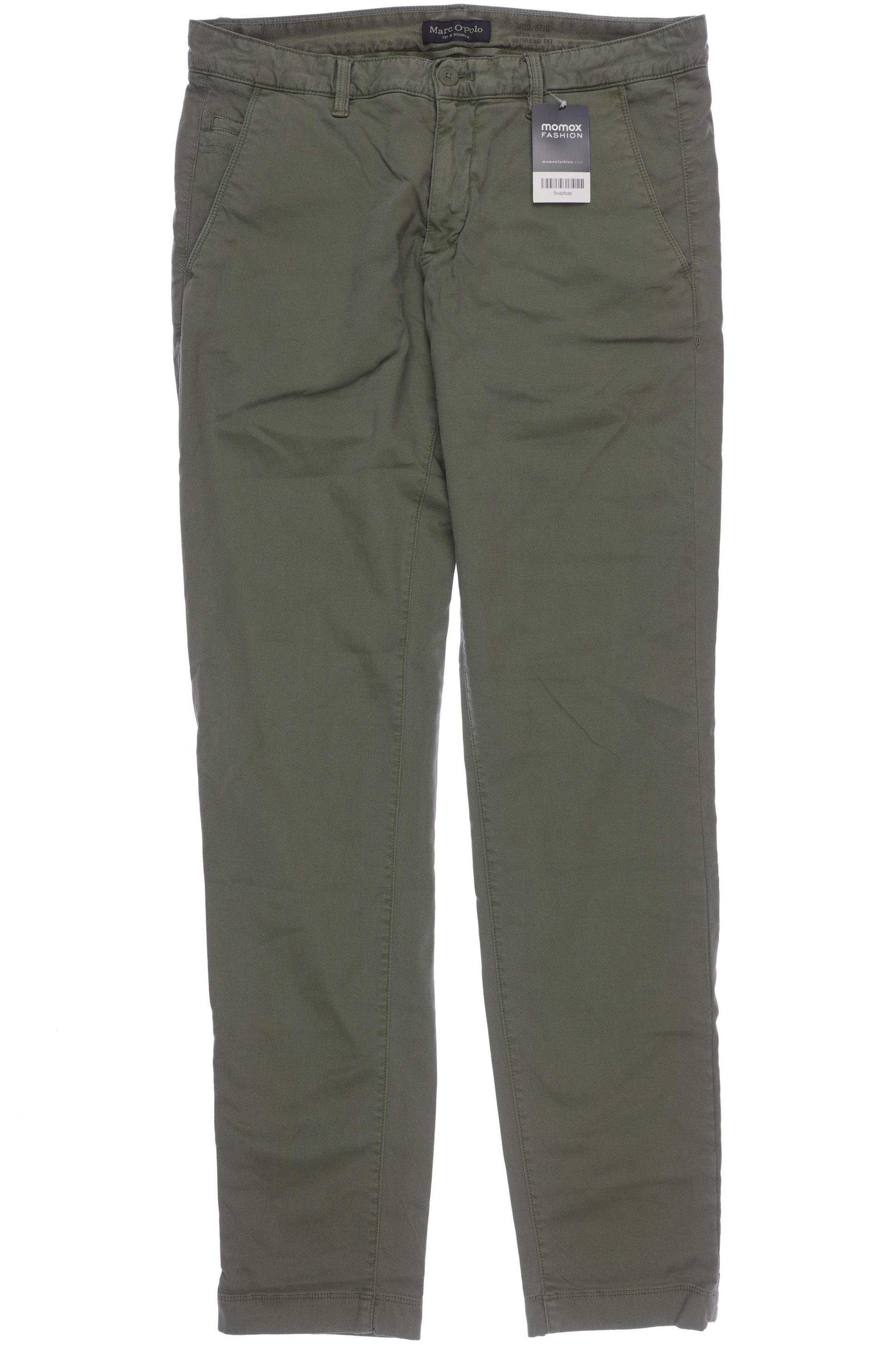 

Marc O Polo Herren Stoffhose, grün, Gr. 33