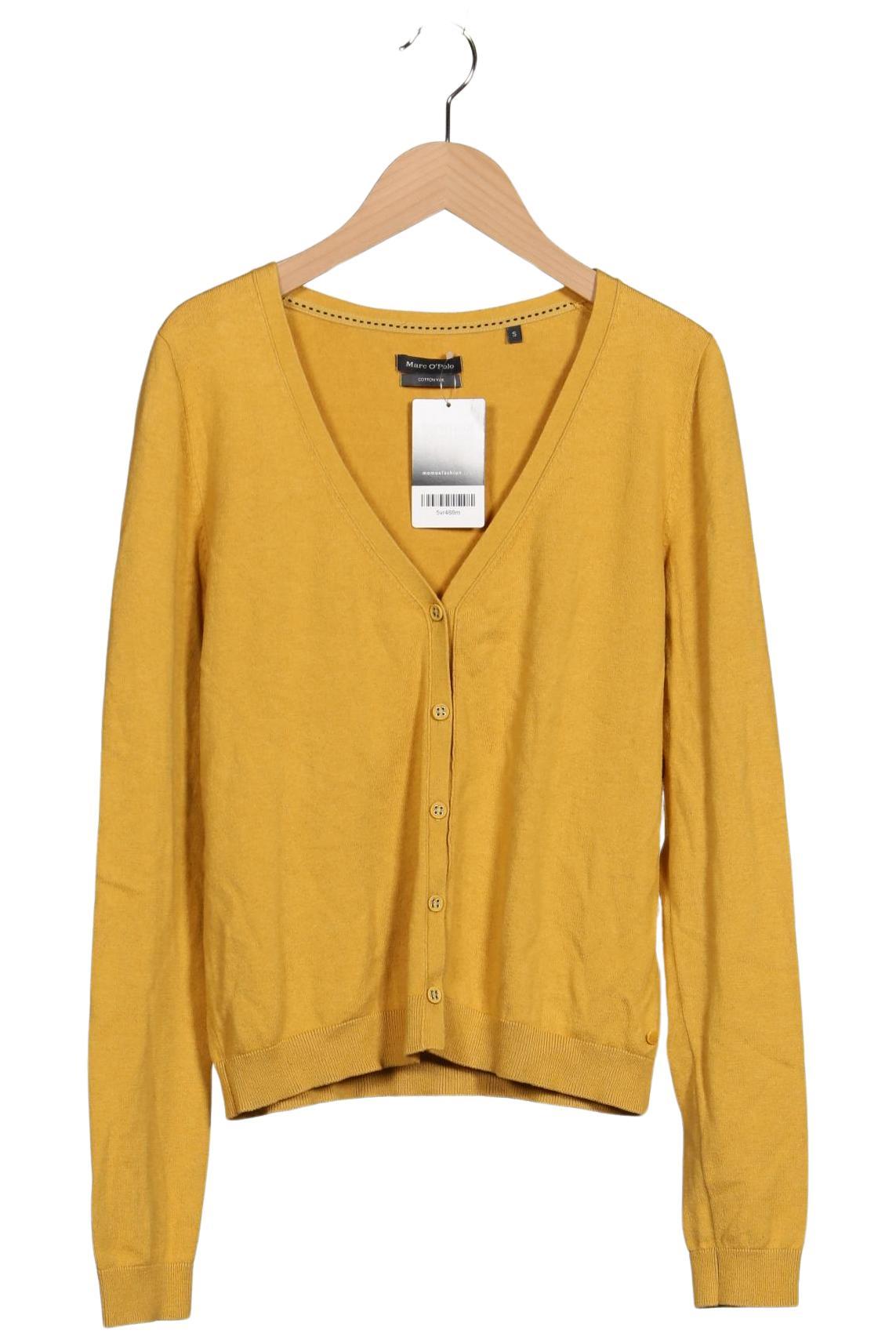 

Marc O Polo Damen Strickjacke, gelb, Gr. 36