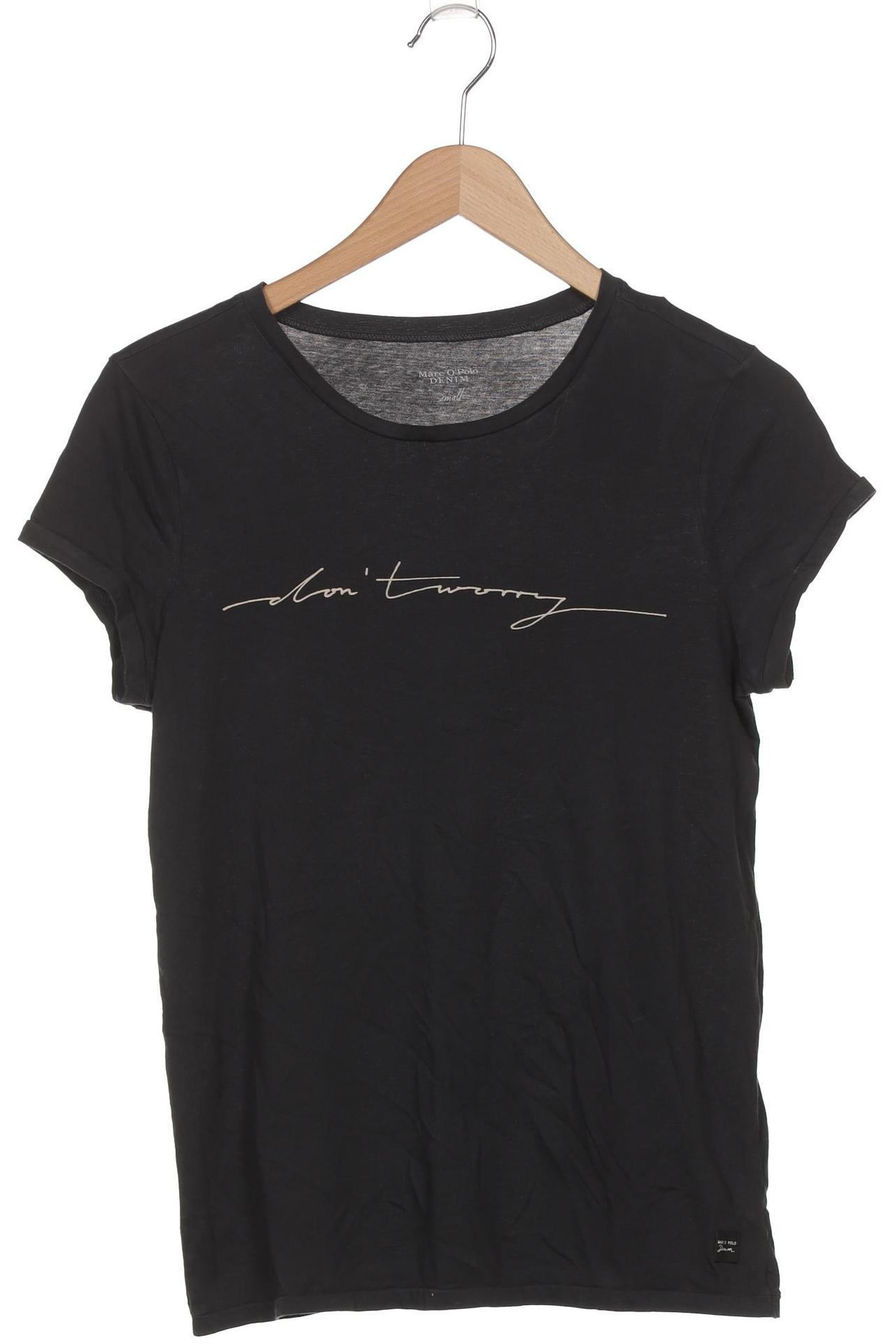 

Marc O Polo Damen T-Shirt, schwarz, Gr. 36