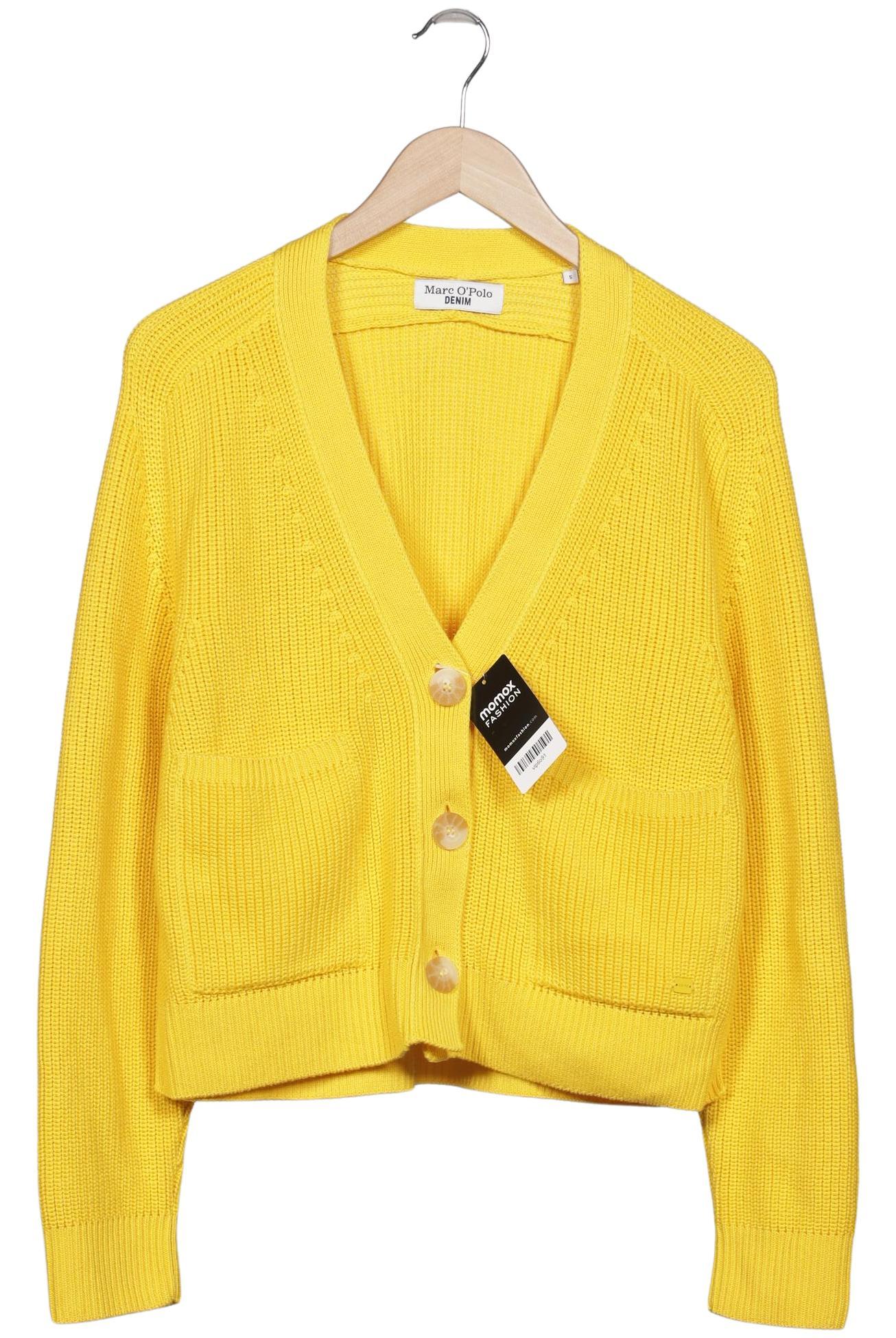 

Marc O Polo Damen Strickjacke, gelb, Gr. 36