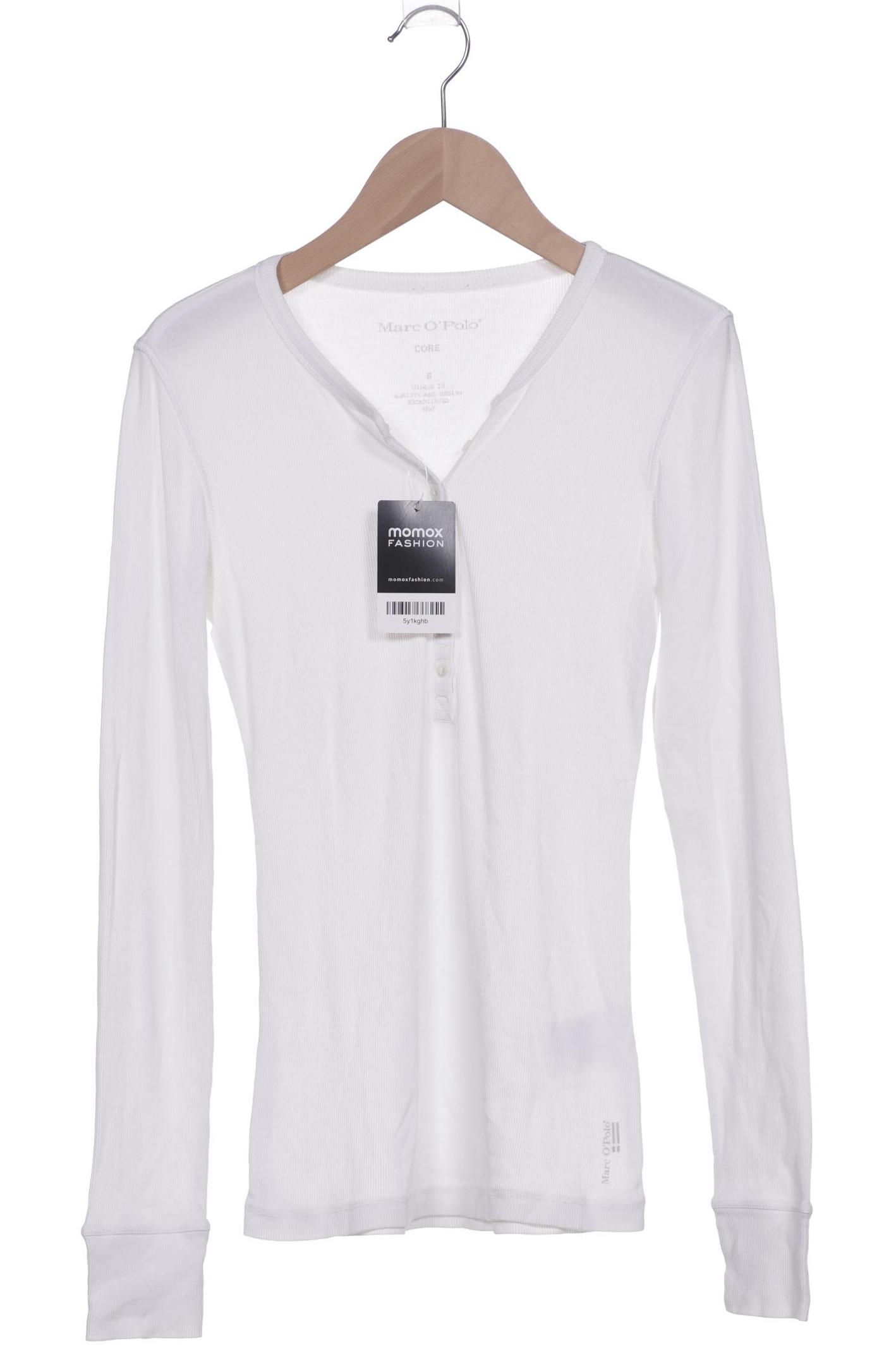

Marc O Polo Damen Langarmshirt, weiß, Gr. 36