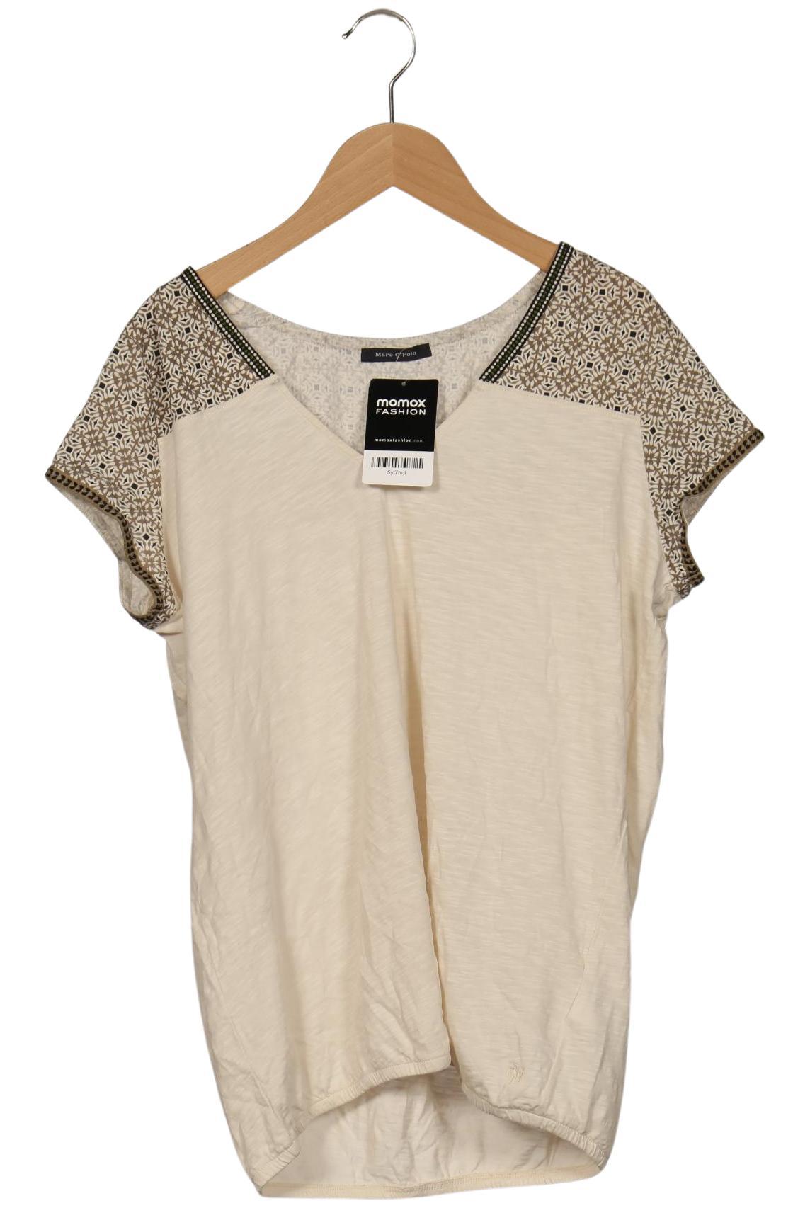 

Marc O Polo Damen T-Shirt, cremeweiß, Gr. 36