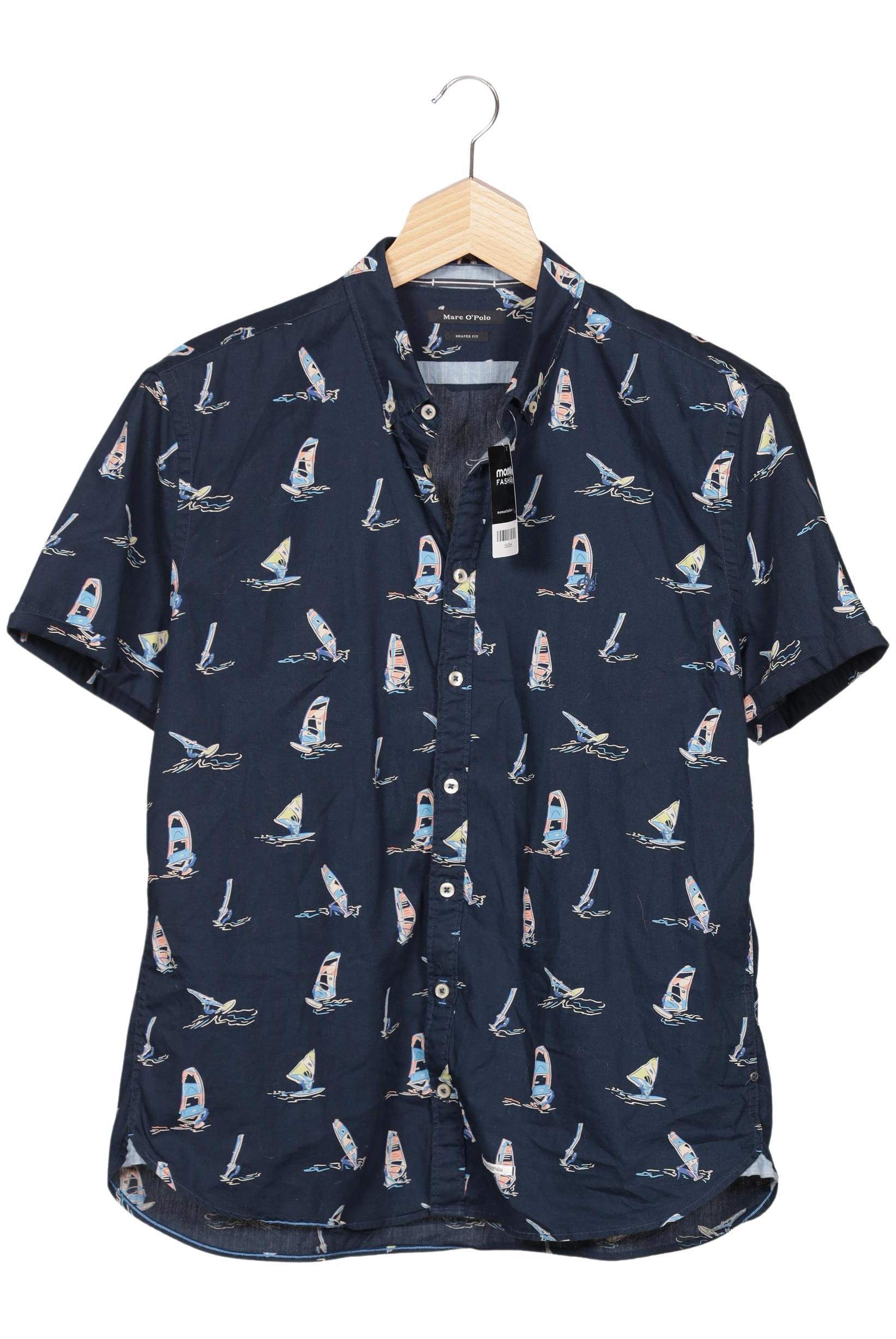 

Marc O Polo Herren Hemd, marineblau, Gr. 56