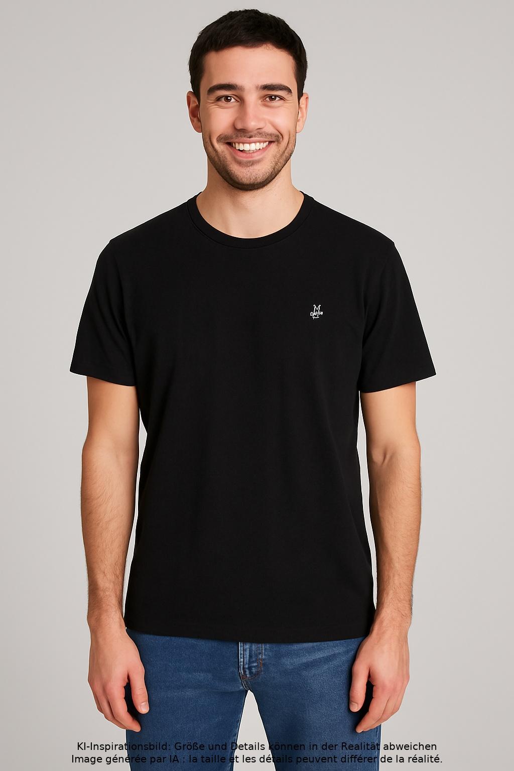 

Marc O Polo Herren T-Shirt, schwarz, Gr. 48