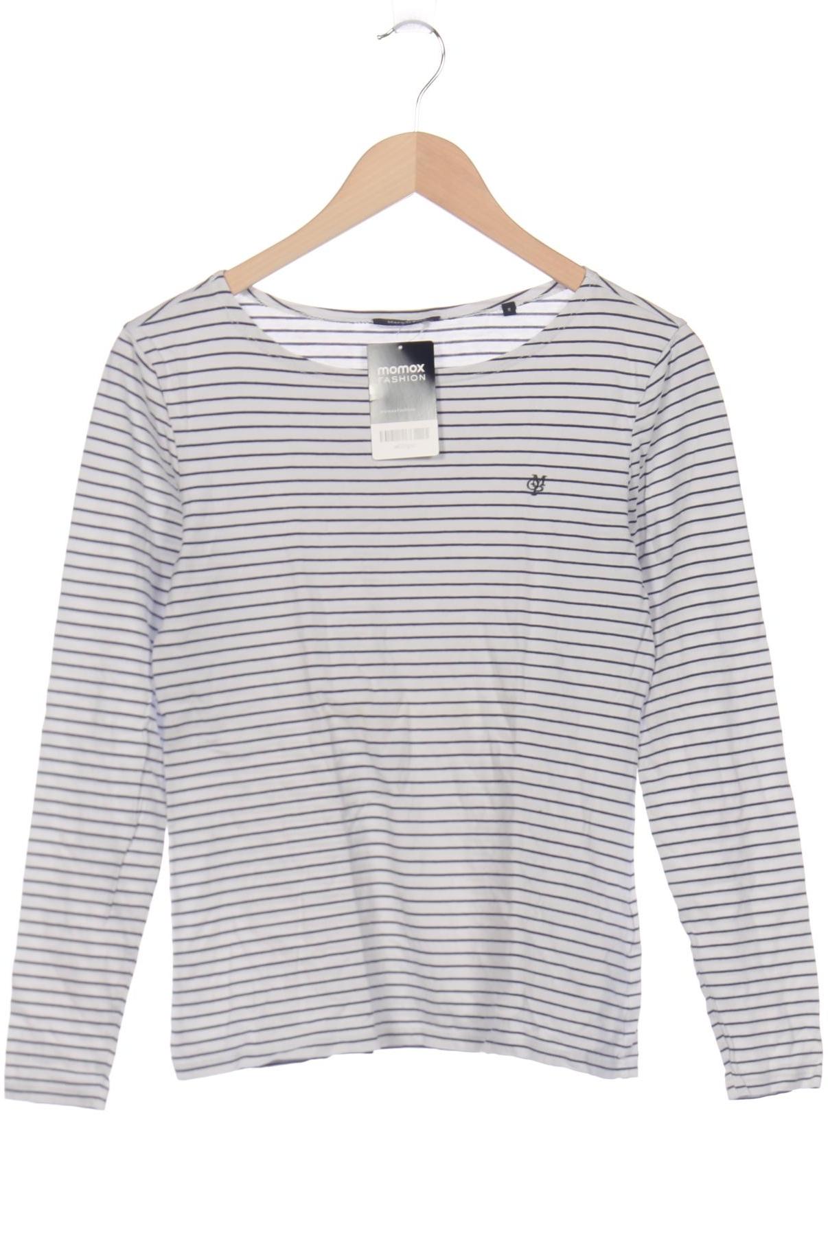 

Marc O Polo Damen Langarmshirt, weiß, Gr. 38