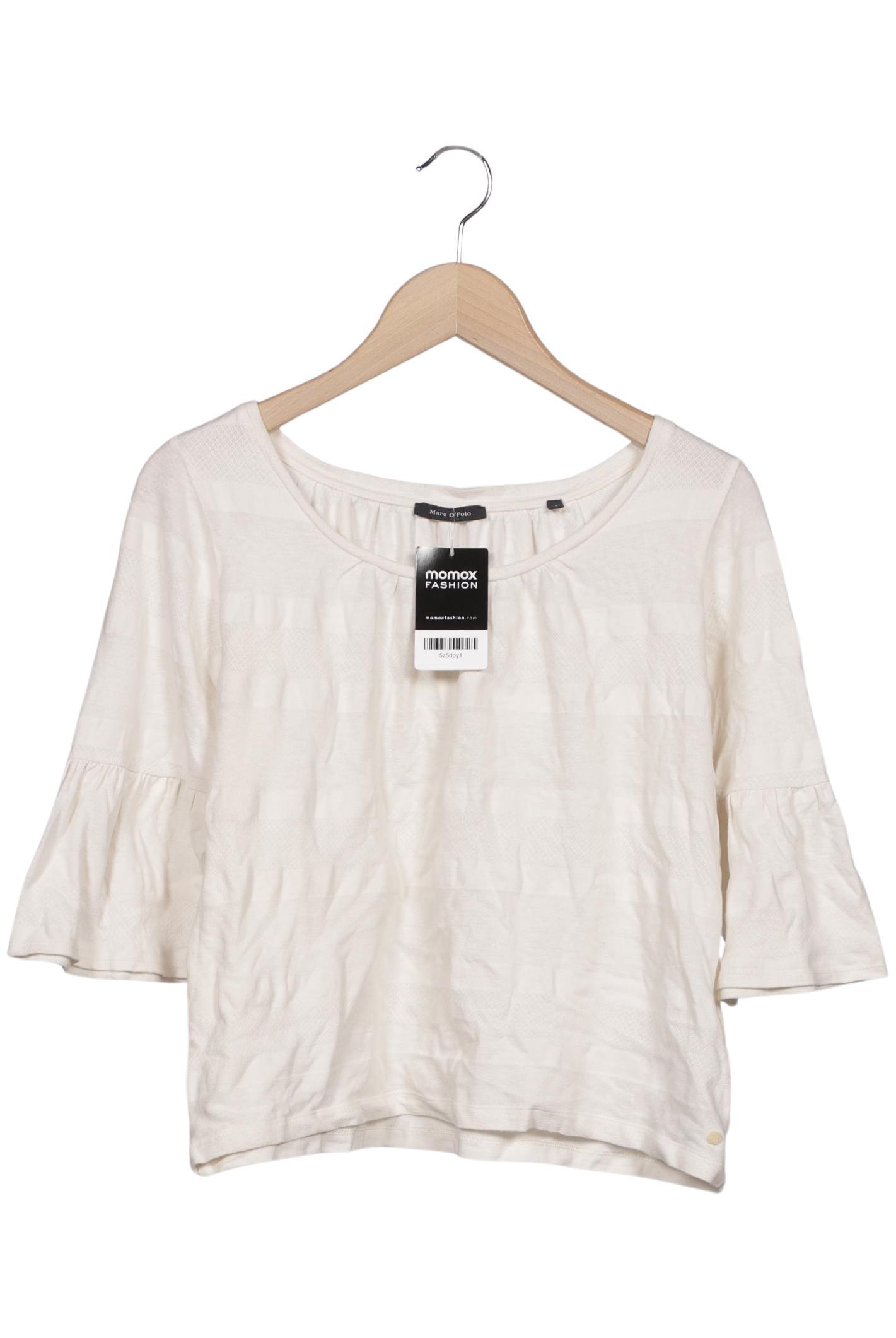 

Marc O Polo Damen Langarmshirt, cremeweiß, Gr. 36