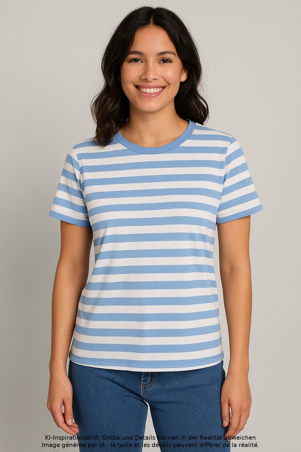 

Marc O Polo Damen T-Shirt, mehrfarbig, Gr. 36