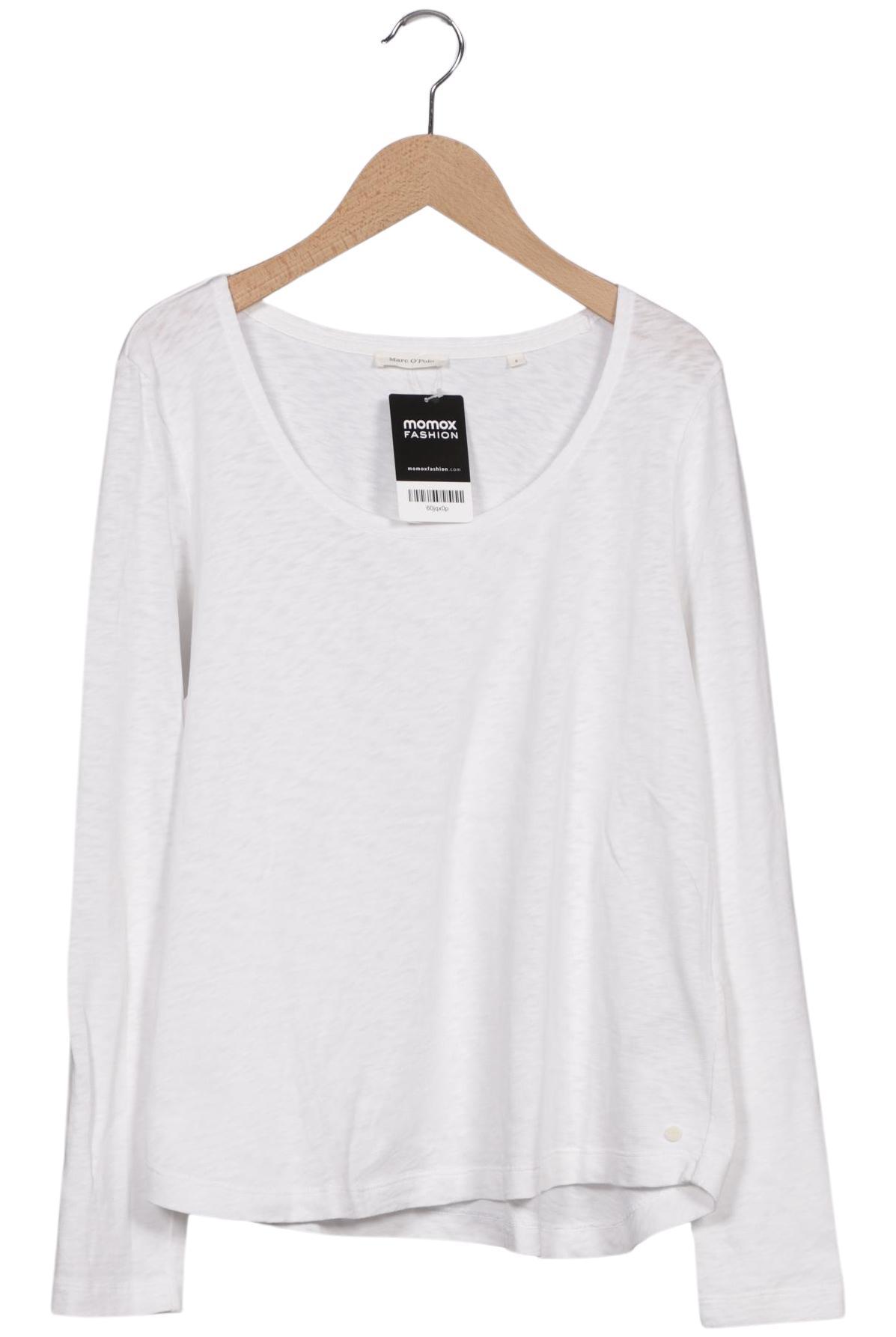 

Marc O Polo Damen Langarmshirt, weiß, Gr. 36