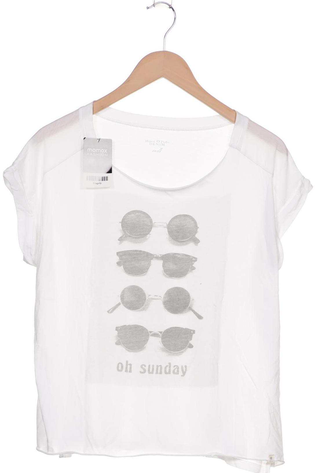 

Marc O Polo Damen T-Shirt, weiß