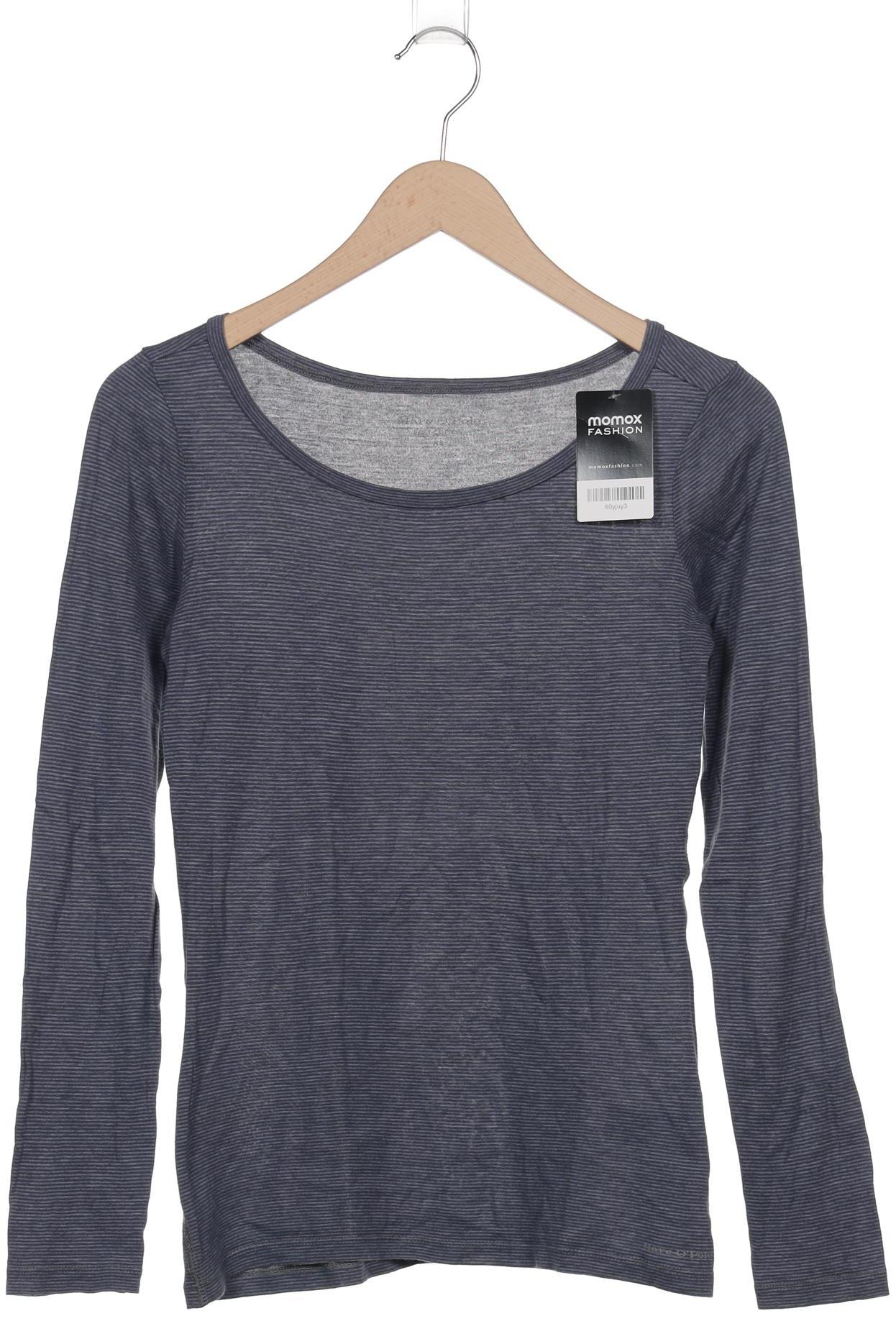 

Marc O Polo Damen Langarmshirt, marineblau, Gr. 34