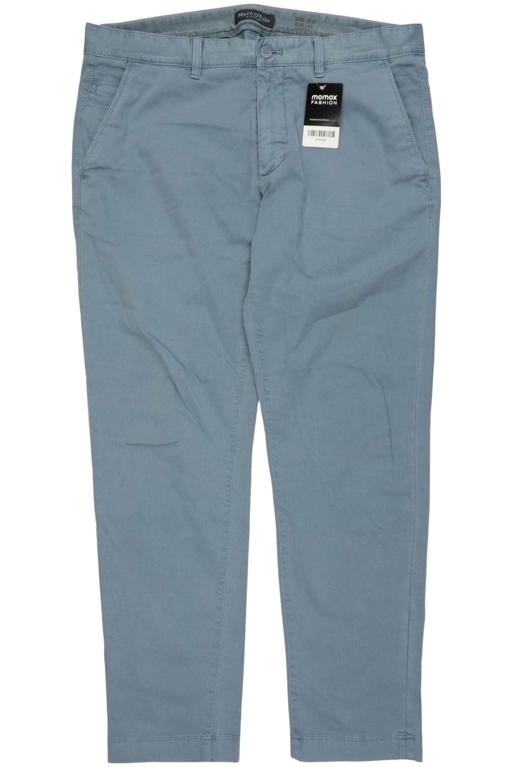 

Marc O Polo Herren Stoffhose, türkis, Gr. 36