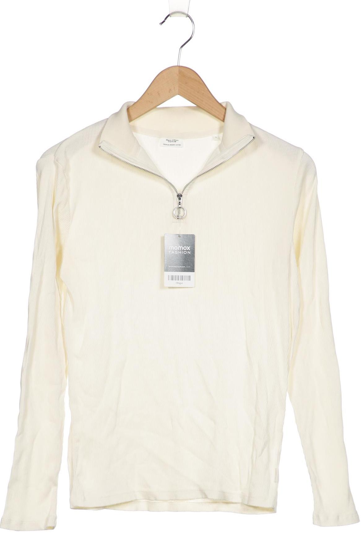 

Marc O Polo Damen Langarmshirt, cremeweiß
