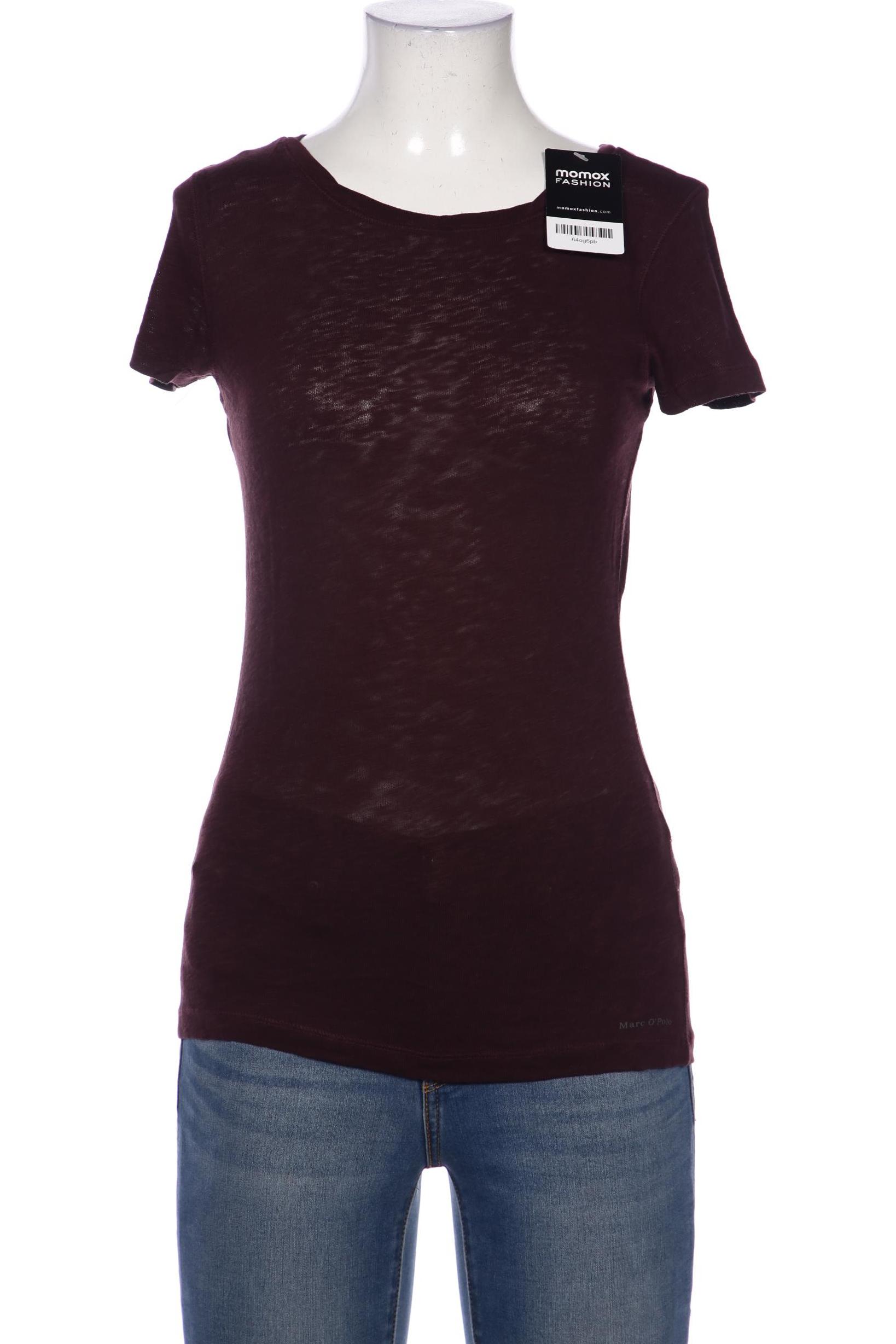 

Marc O Polo Damen T-Shirt, bordeaux, Gr. 36
