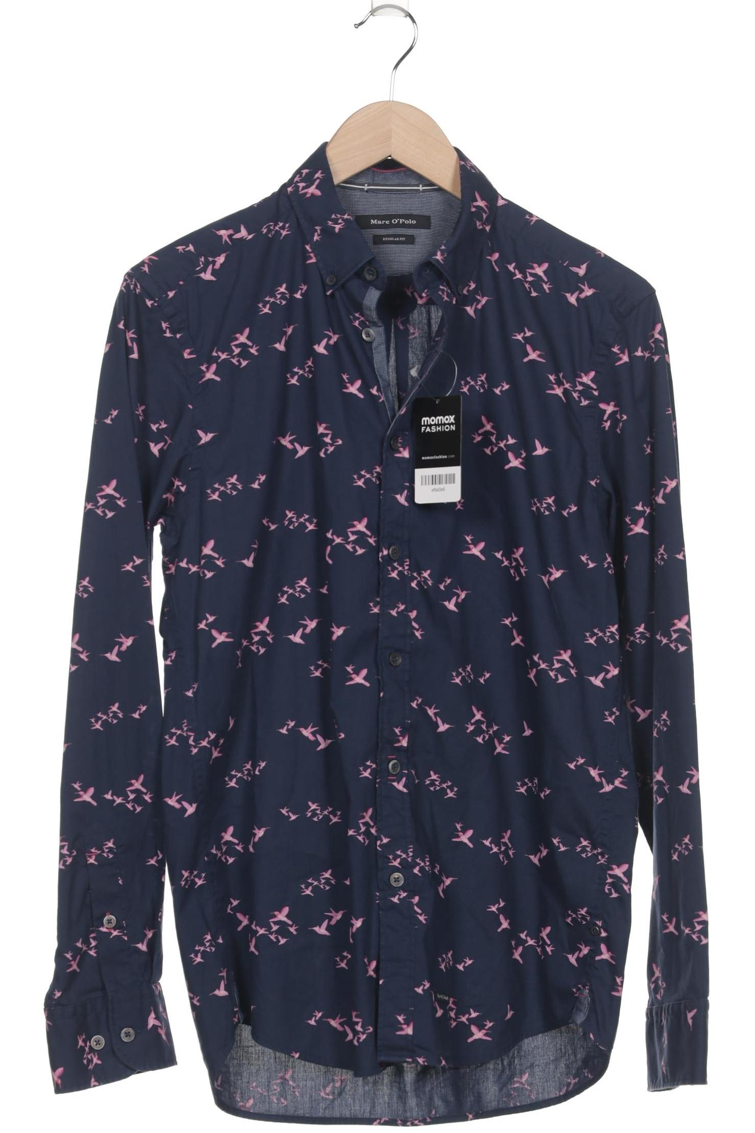 

Marc O Polo Herren Hemd, marineblau, Gr. 46