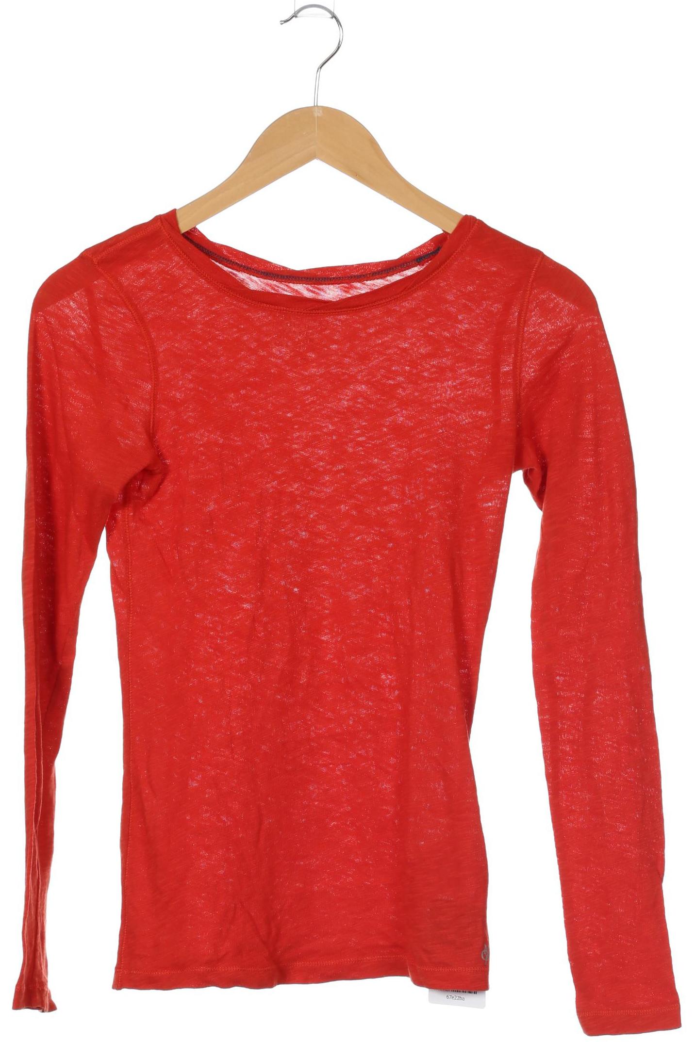 

Marc O Polo Damen Langarmshirt, orange, Gr. 34