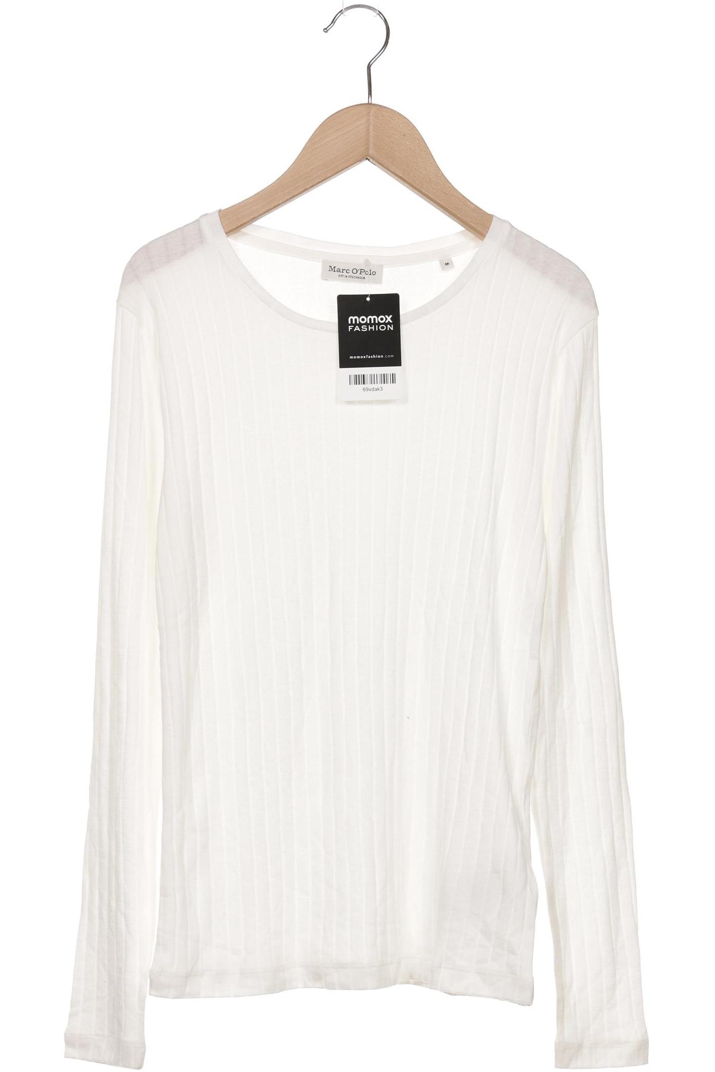 

Marc O Polo Damen Langarmshirt, weiß, Gr. 38