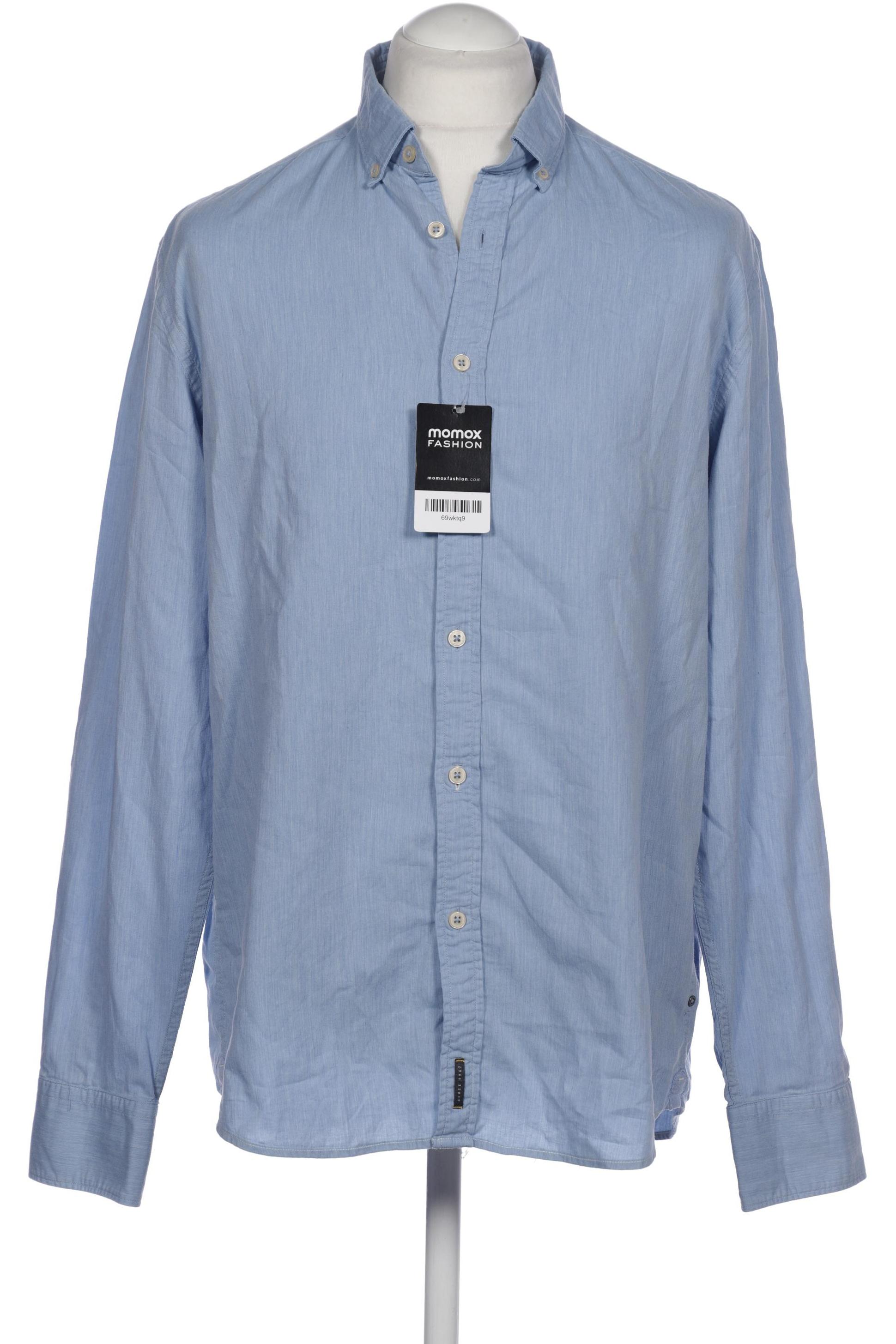 

Marc O Polo Herren Hemd, blau, Gr. 52